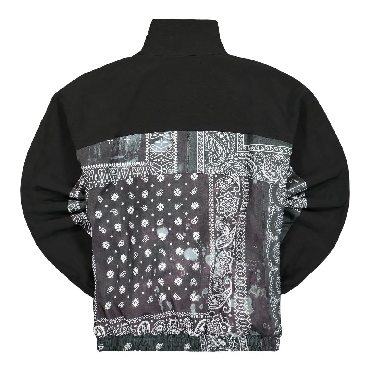 Neighborhood Bandana Chopped Track Jacket Black Jackets Material | Overkill