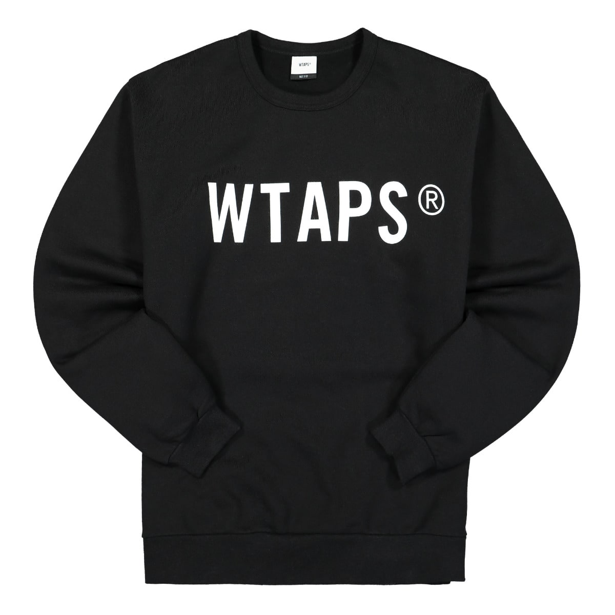 WTAPS WTVUA Sweatshirt Black Sweatshirts 212ATDT-CP01S | Overkill