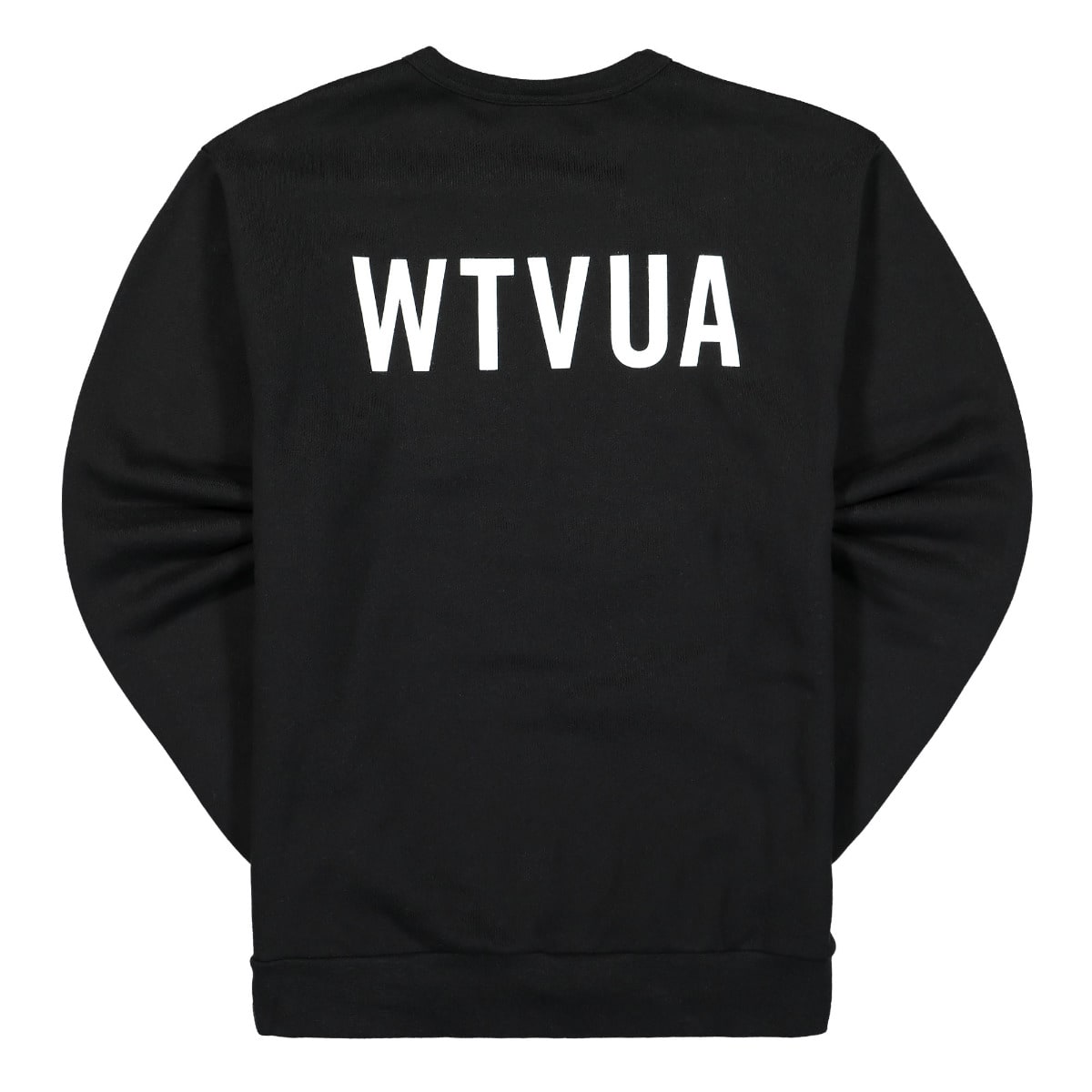 WTAPS WTVUA Sweatshirt Black Sweatshirts Material | Overkill