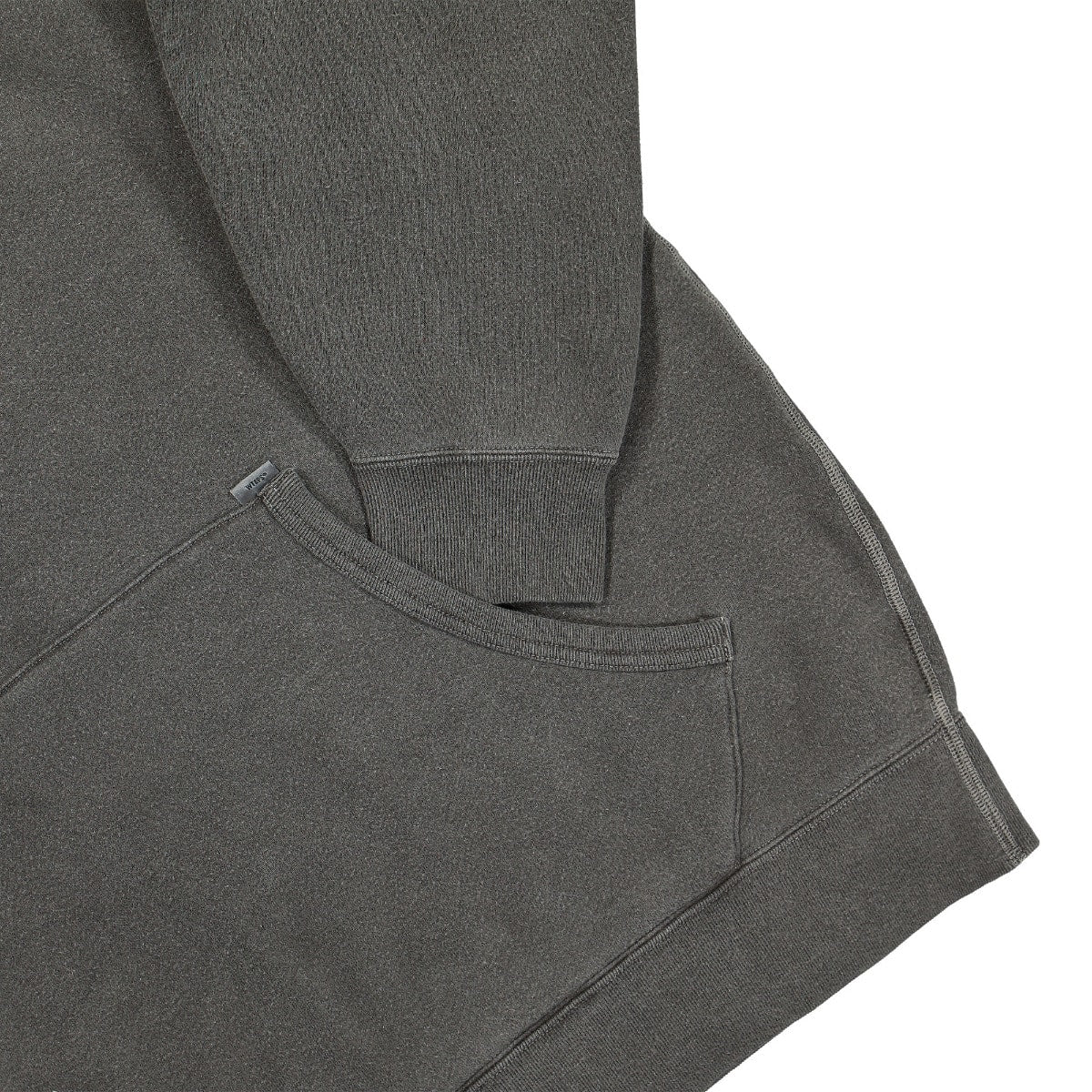 WTAPS Blank 01 Hooded Sweater Black Hoodies Detailfoto | Overkill