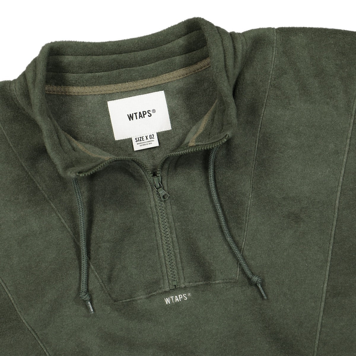 WTAPS Territory Rapo Pullover Olive Drab Sweatshirts Close-up | Overkill