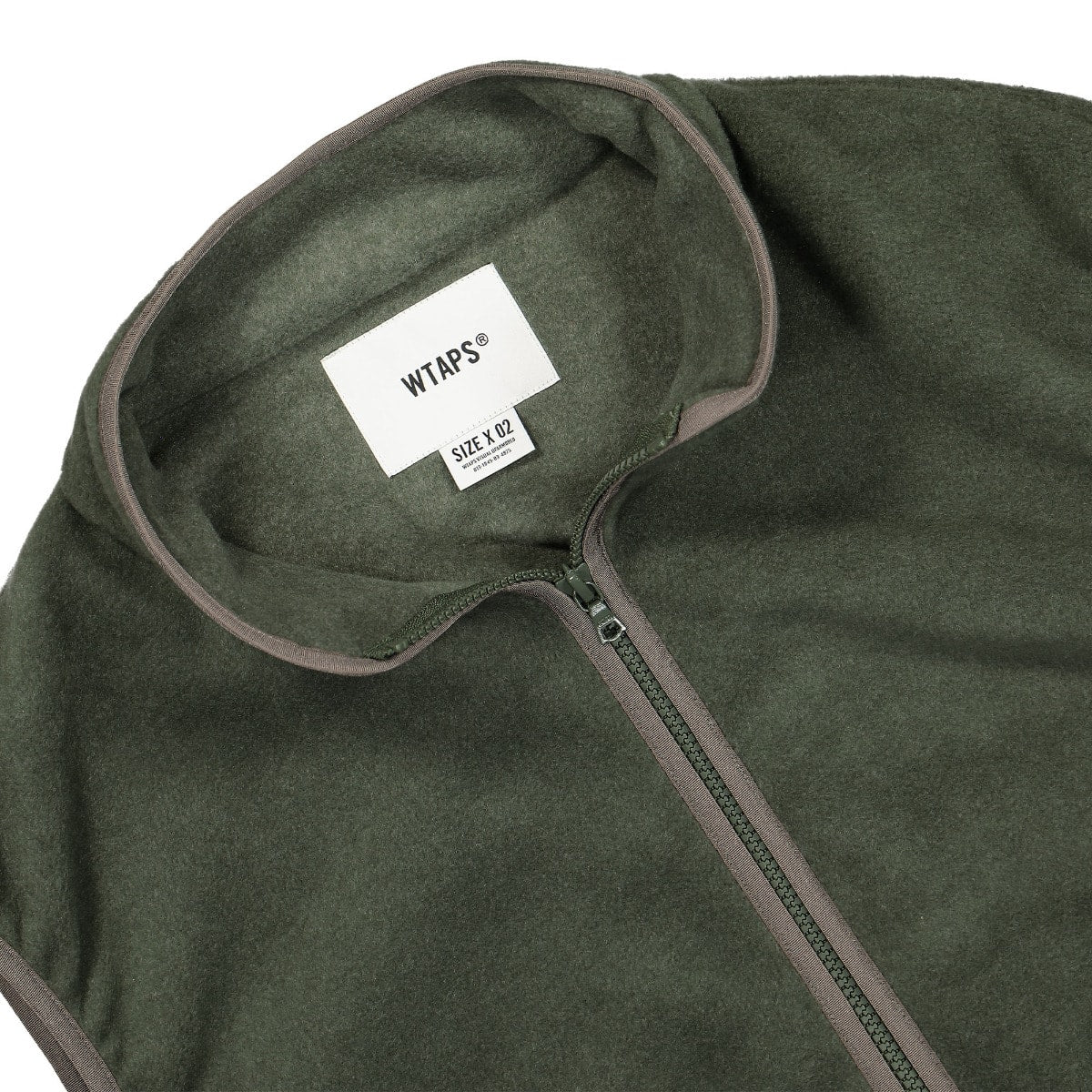 WTAPS Wozzy Vest Olive Drab Vests Close-up | Overkill