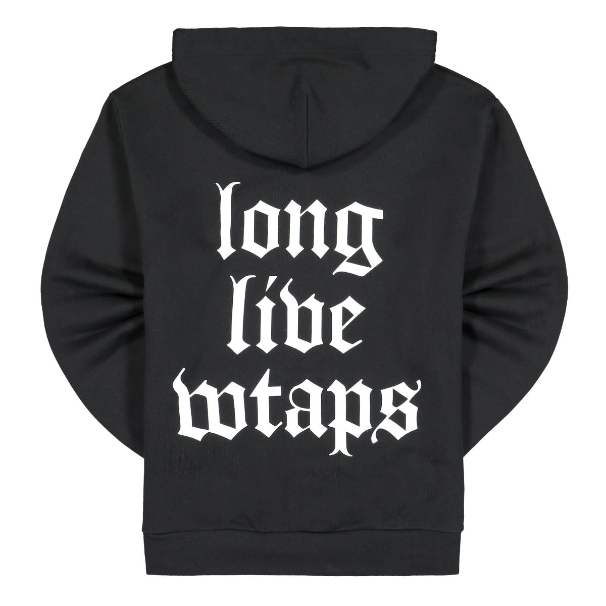 WTAPS LLW Hooded Sweatshirt Black Hoodies Material | Overkill