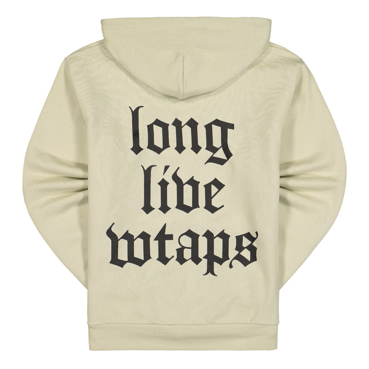 WTAPS LLW Hooded Sweatshirt Sand Hoodies Material | Overkill