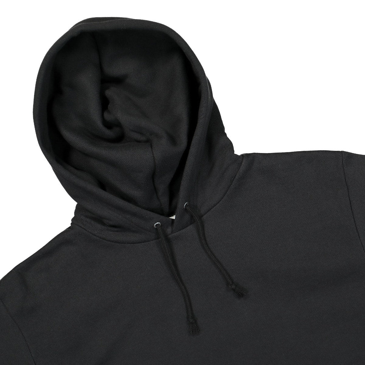 WTAPS Bob Hooded Sweatshirt Black Hoodies Close-up | Overkill