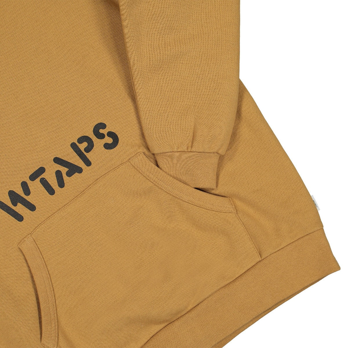 WTAPS Bob Hooded Sweatshirt Gold Hoodies Detailfoto | Overkill
