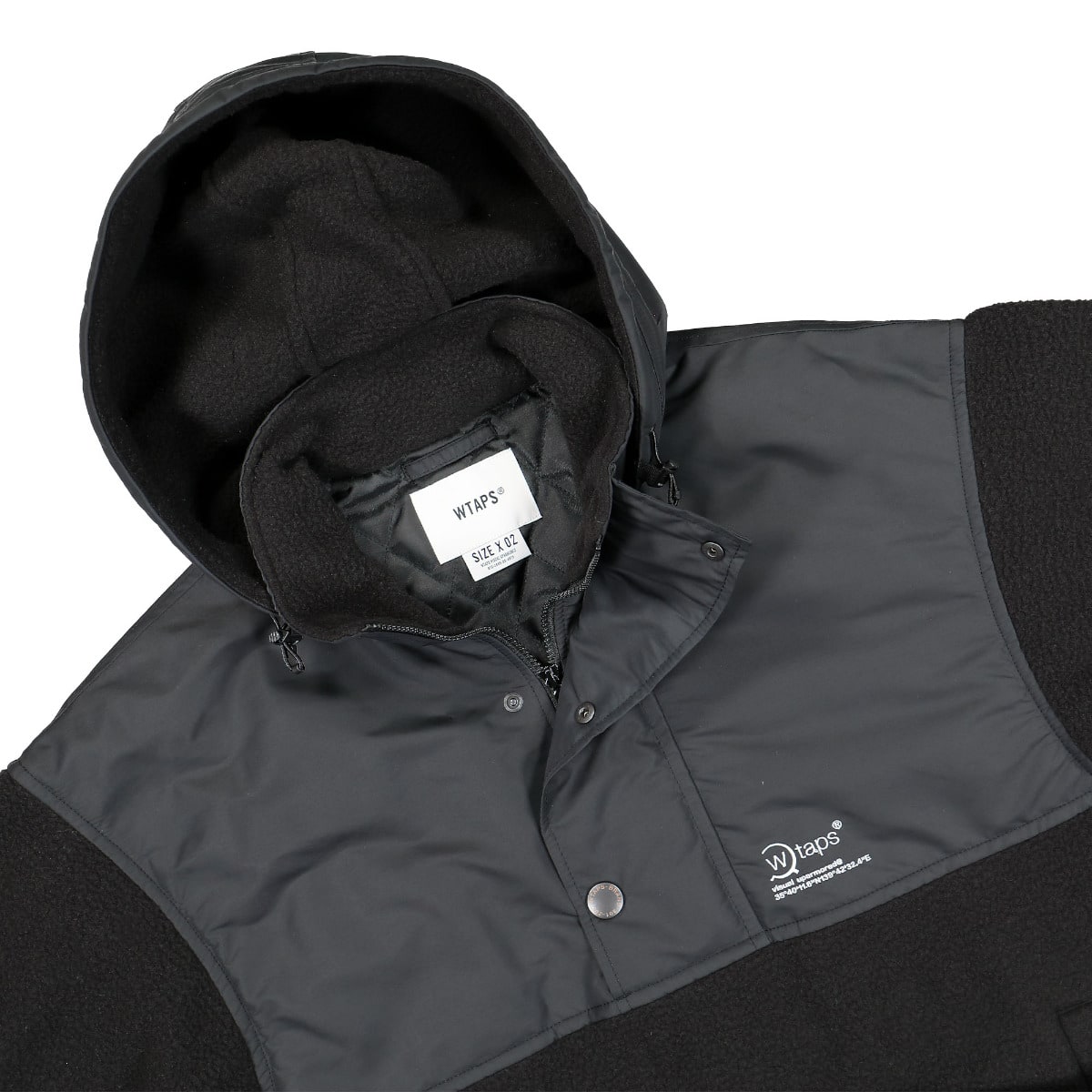 WTAPS Eaves Jacket Black Jackets Close-up | Overkill