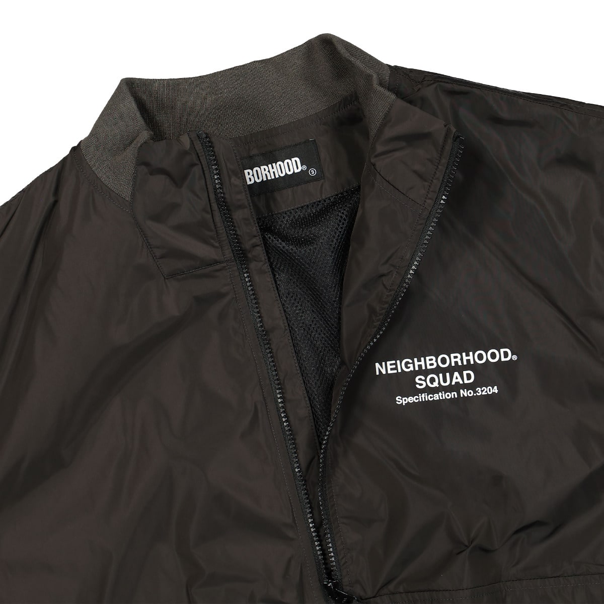 Neighborhood Staff E-Jacket Charcoal Jackets Close-up | Overkill