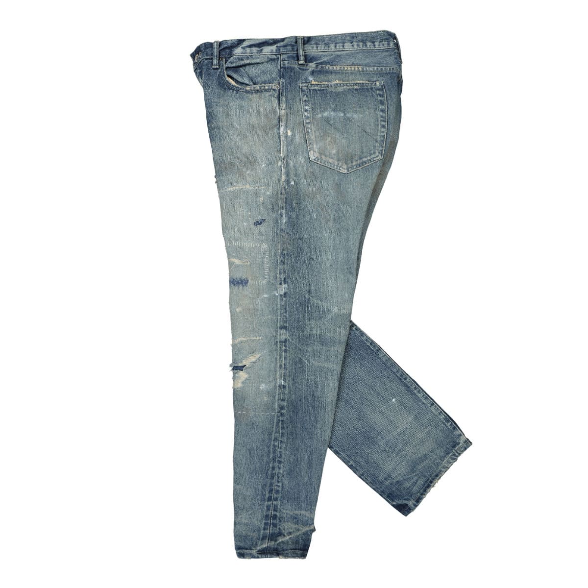 Neighborhood 212 Savage Dp Basic Pant Indigo Jeans Close-up | Overkill