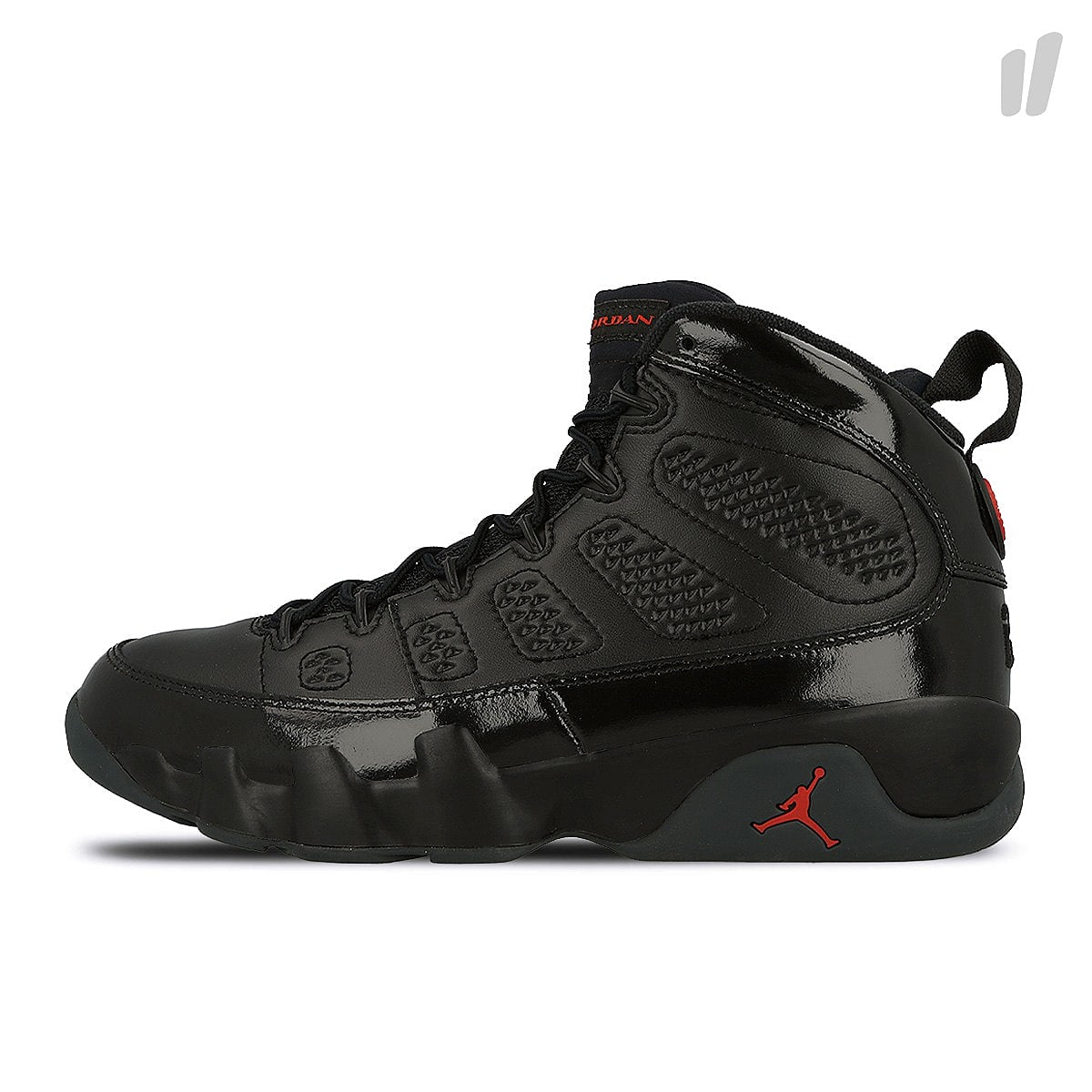 Jordan Air Jordan 9 Retro Black / University Red - Anthracite High Top Sneakers 302370 014 | Overkill