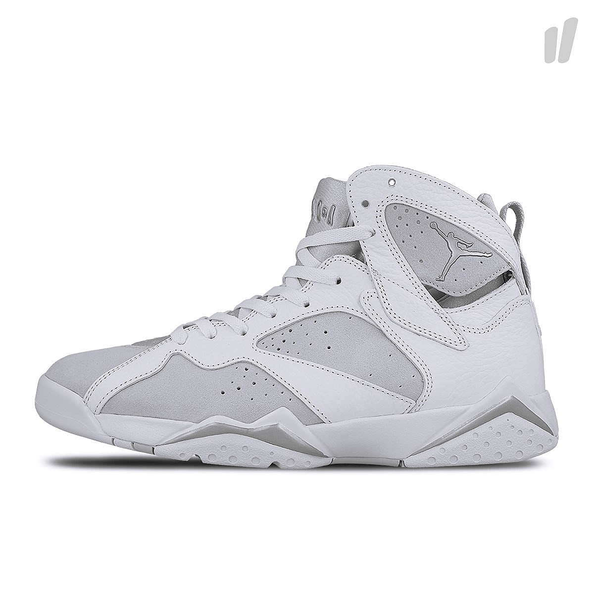 Jordan Air Jordan 7 Retro White-Metallic Silver Sneakers 304775 120 | Overkill