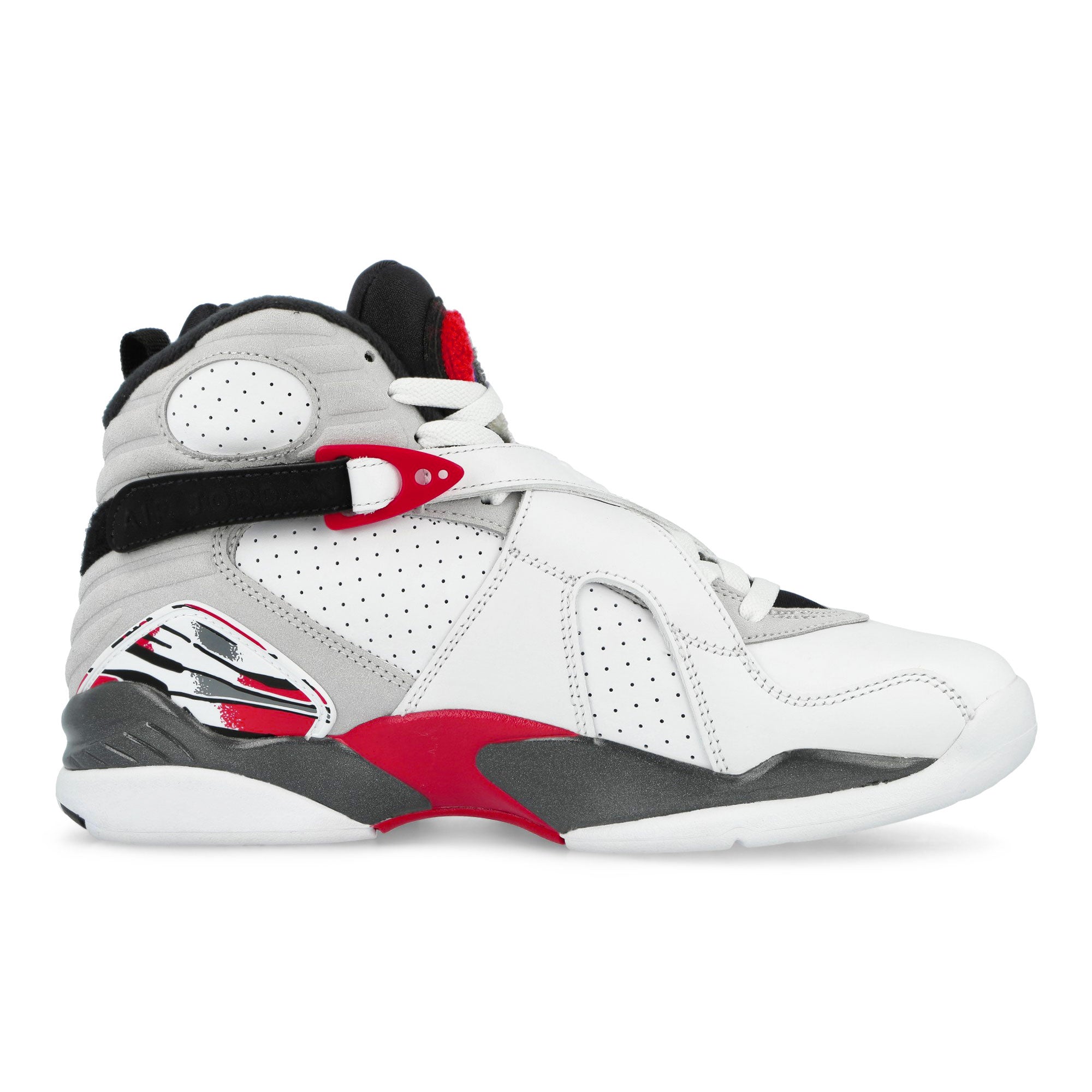 Jordan Air Jordan 8 Retro Bugs Bunny White / Black - True Red Sneaker 305381 100 Silhouette | Overkill