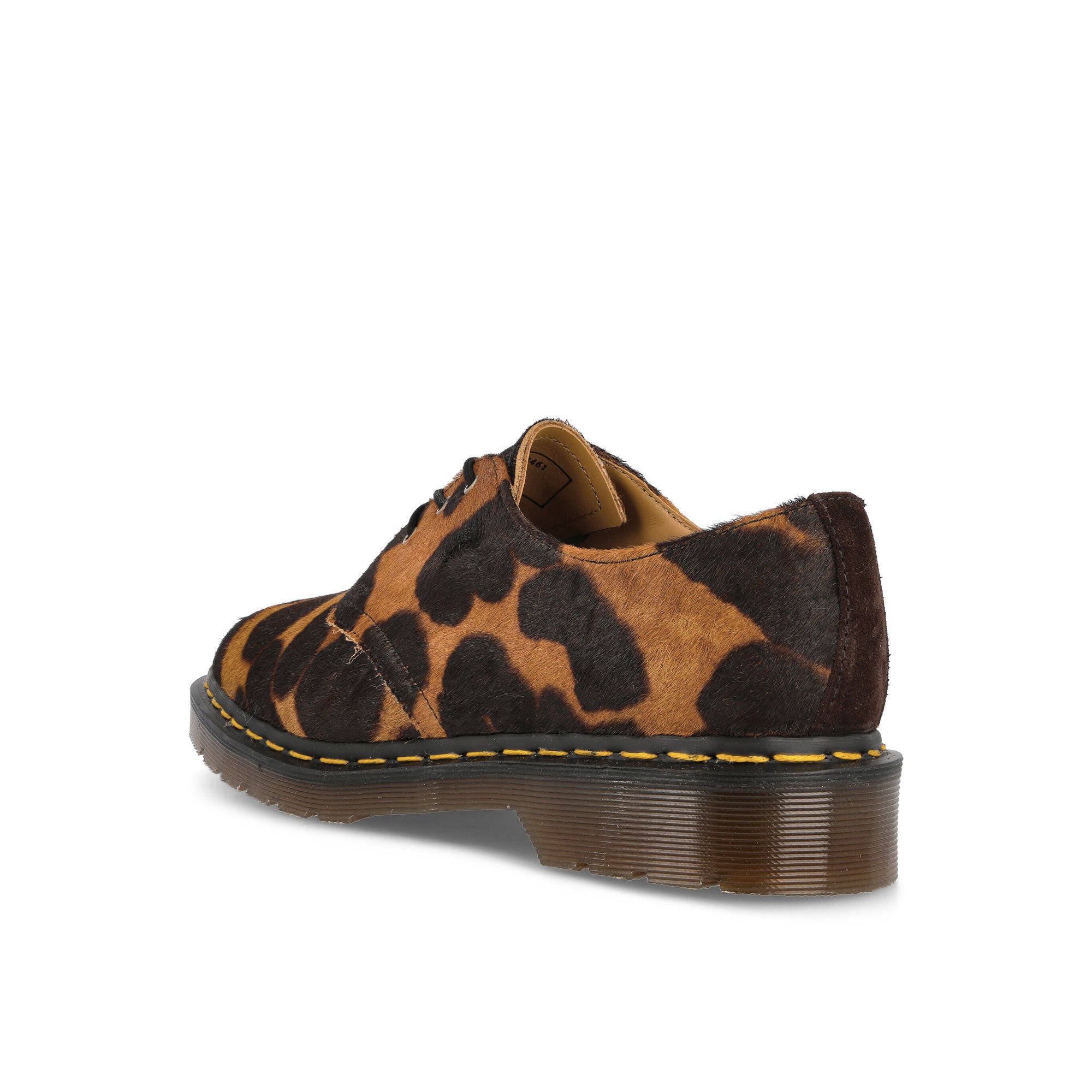 Dr. Martens 1461 3-Eye Ocelot Ocelot Hair On Loafers & Lace ups Material | Overkill