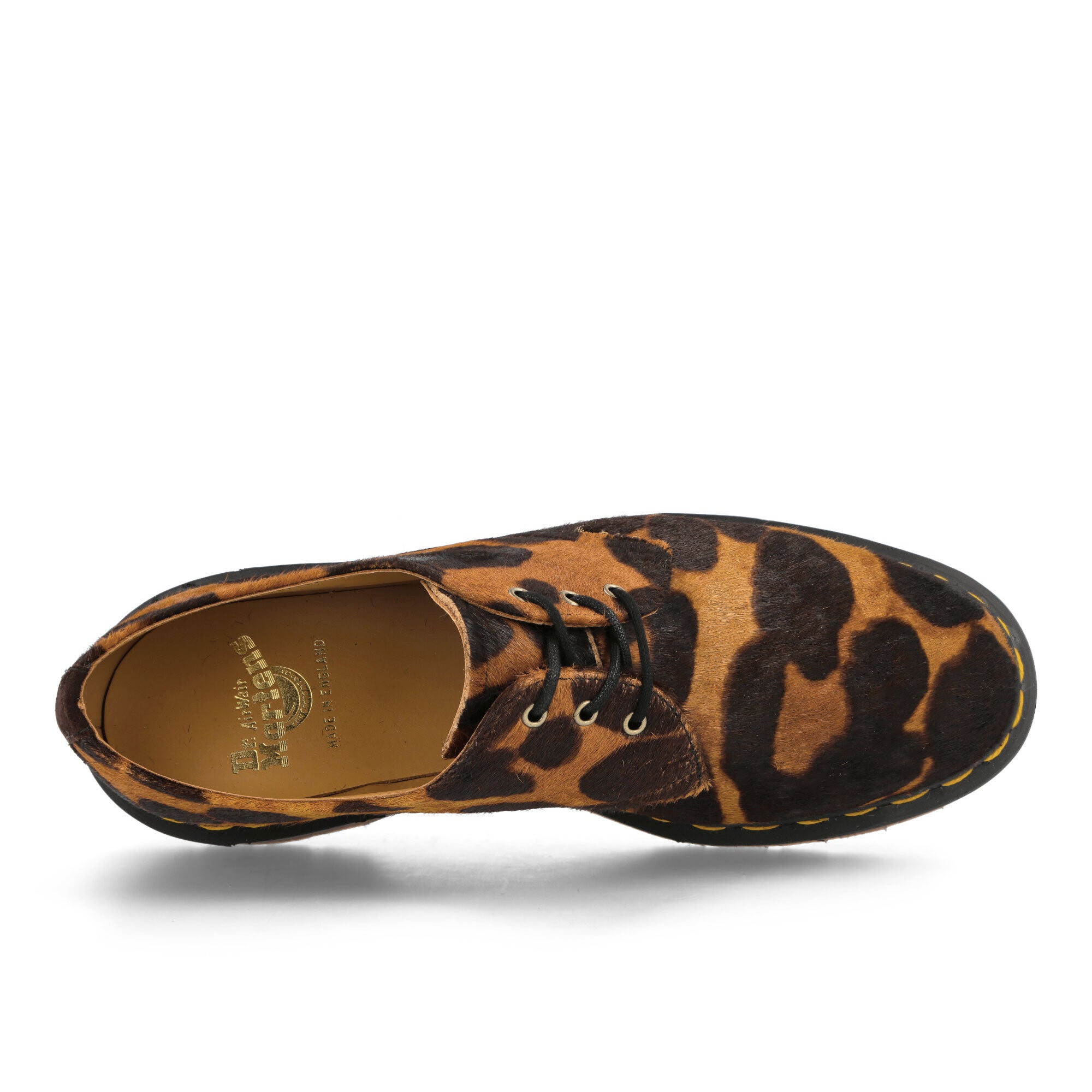 Dr. Martens 1461 3-Eye Ocelot Ocelot Hair On Loafers & Lace ups Detailfoto | Overkill