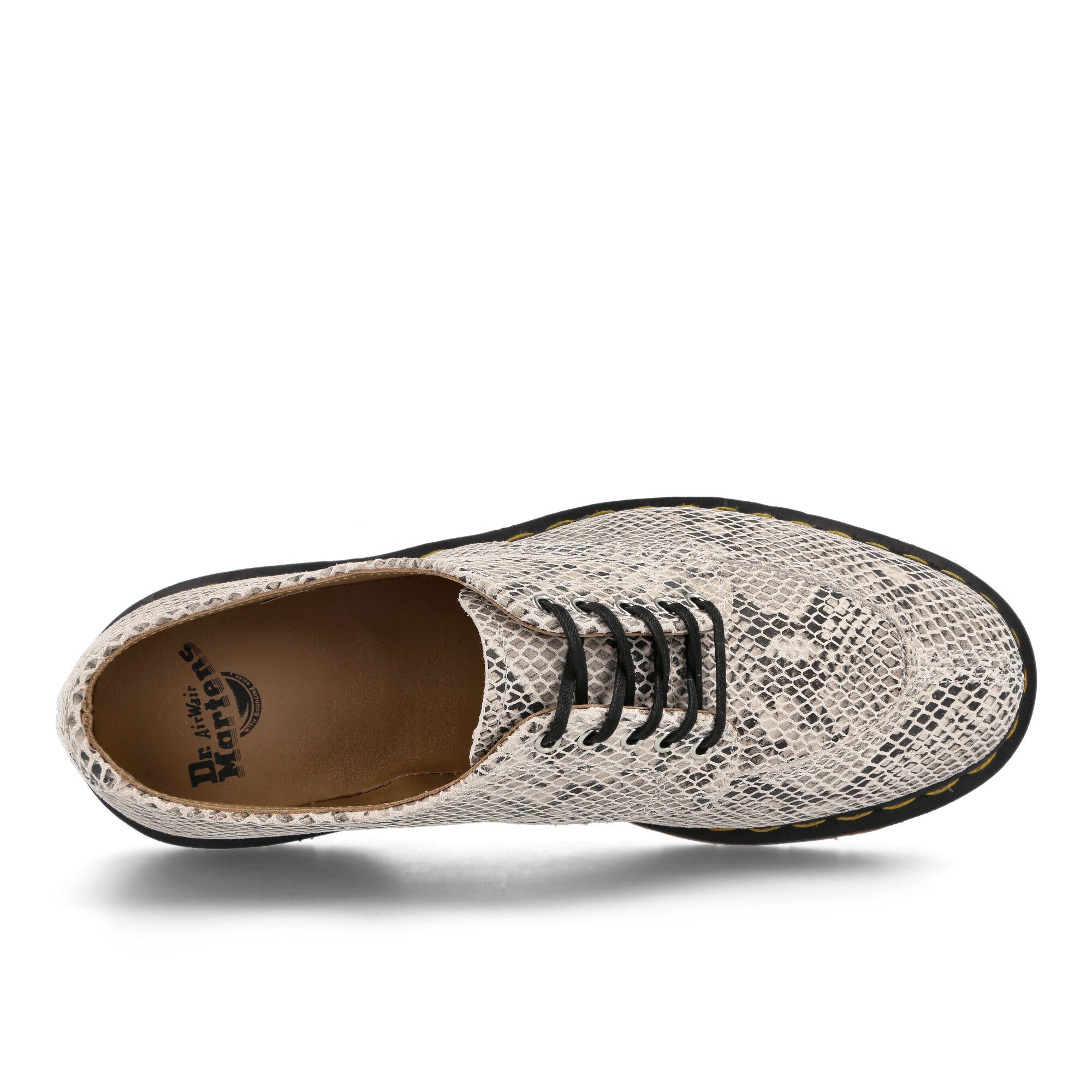 Dr. Martens 2046 Sand / Black Python Loafers & Lace ups Detailfoto | Overkill