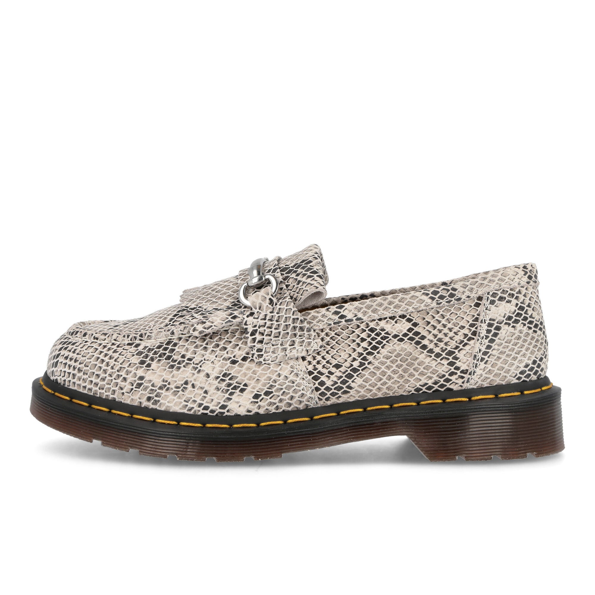 Dr. Martens Adrian Snaffle Sand / Black Python Loafers & Lace ups 30616296 | Overkill
