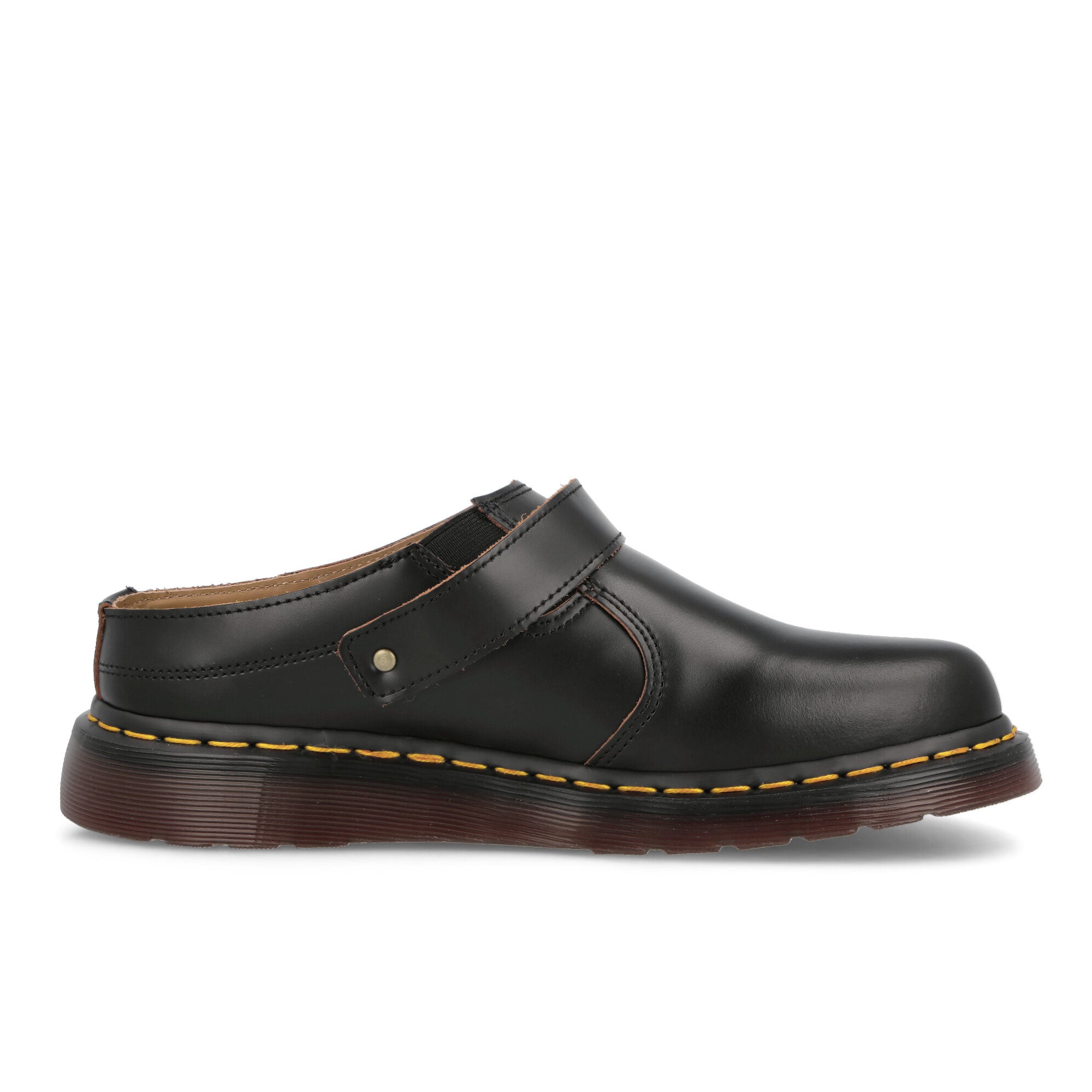 Dr. Martens Isham Vintage Slingback Mules Black Vintage Smooth Slides, Sandals & Slippers Silhouette | Overkill