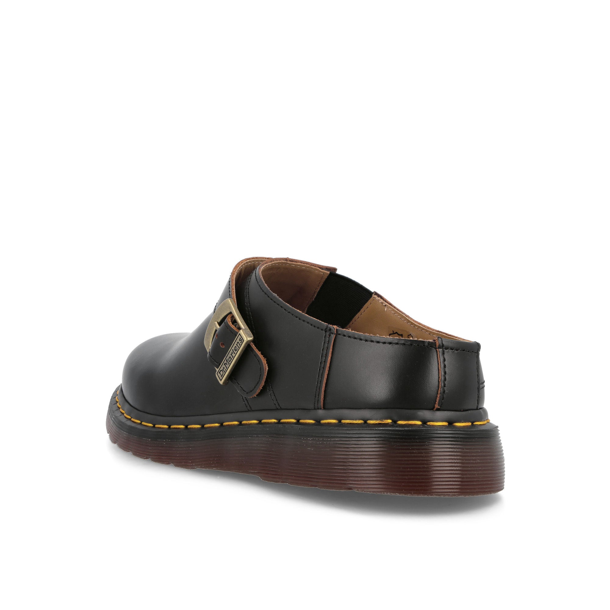 Dr. Martens Isham Vintage Slingback Mules Black Vintage Smooth Slides, Sandals & Slippers Material | Overkill