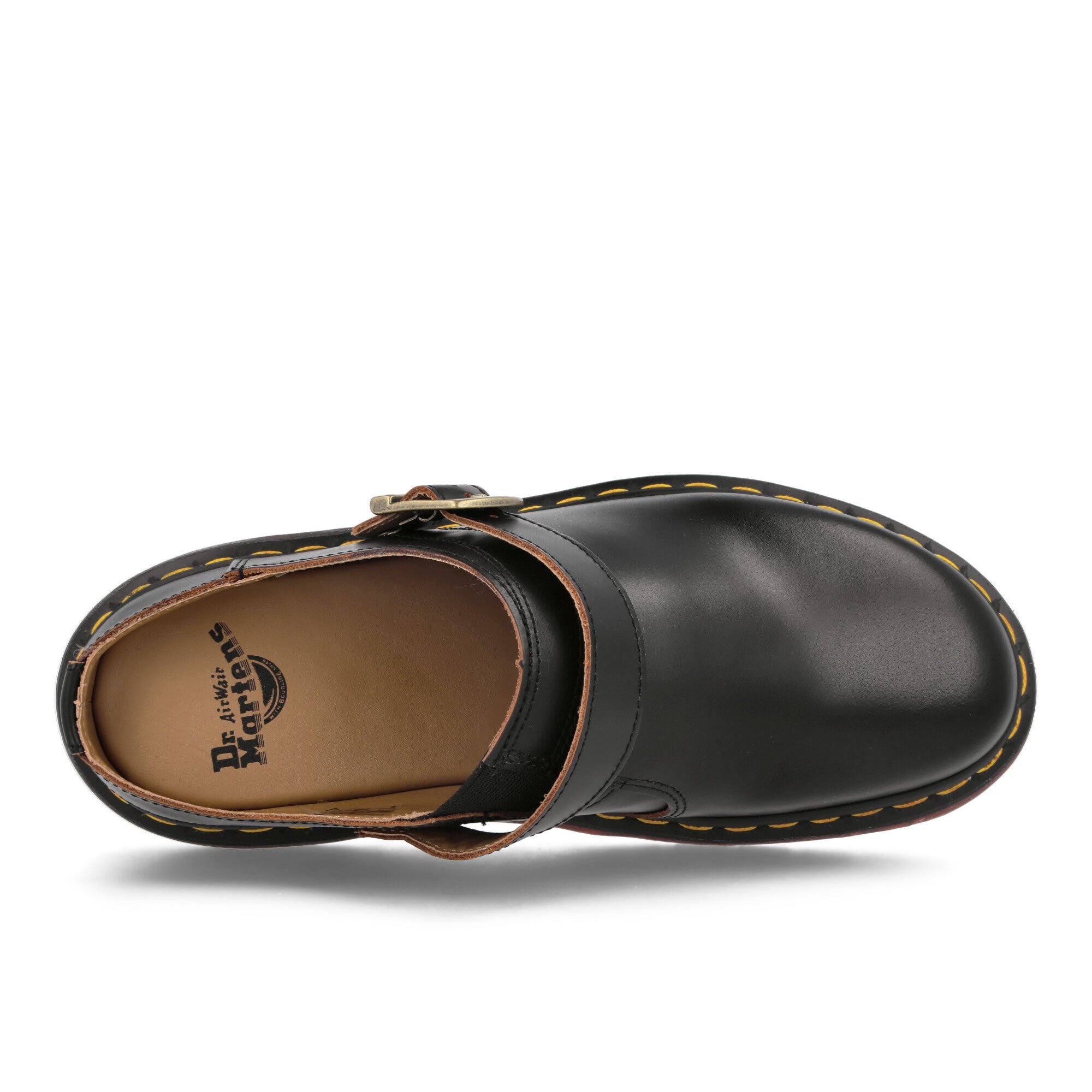 Dr. Martens Isham Vintage Slingback Mules Black Vintage Smooth Slides, Sandals & Slippers Detailfoto | Overkill