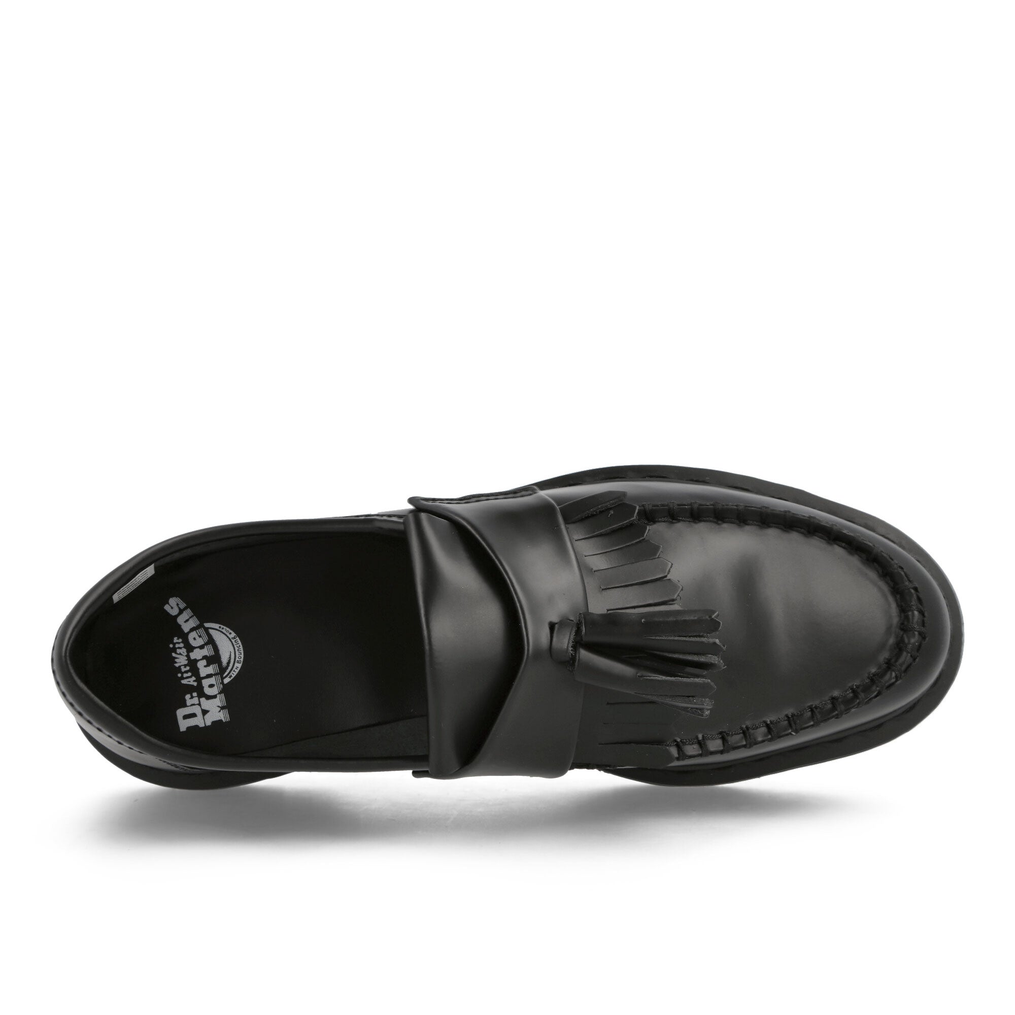 Dr. Martens Adrian Mono Black Smooth Loafers & Lace ups Detailfoto | Overkill