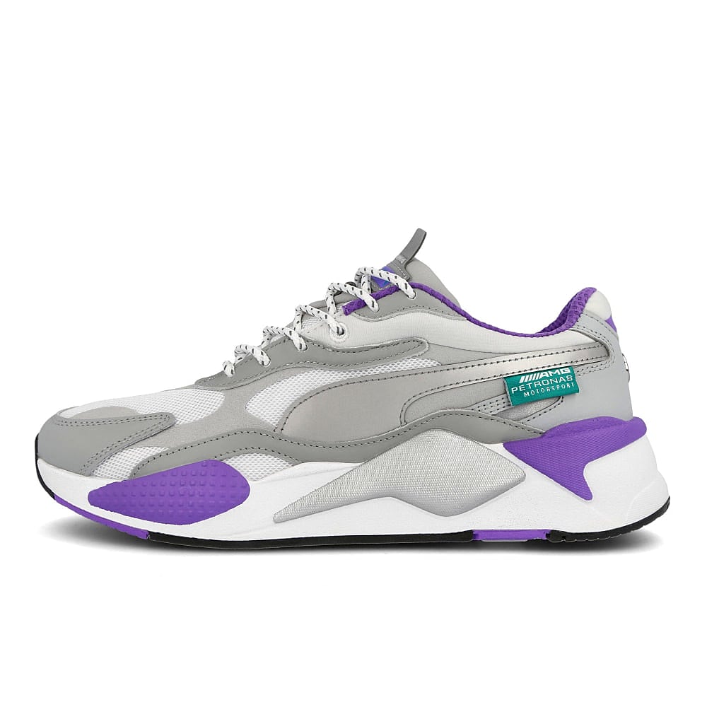 Puma Mercedes x Puma RS-X³ Silver-Puma White-Luminous Sneakers 306499 04 | Overkill