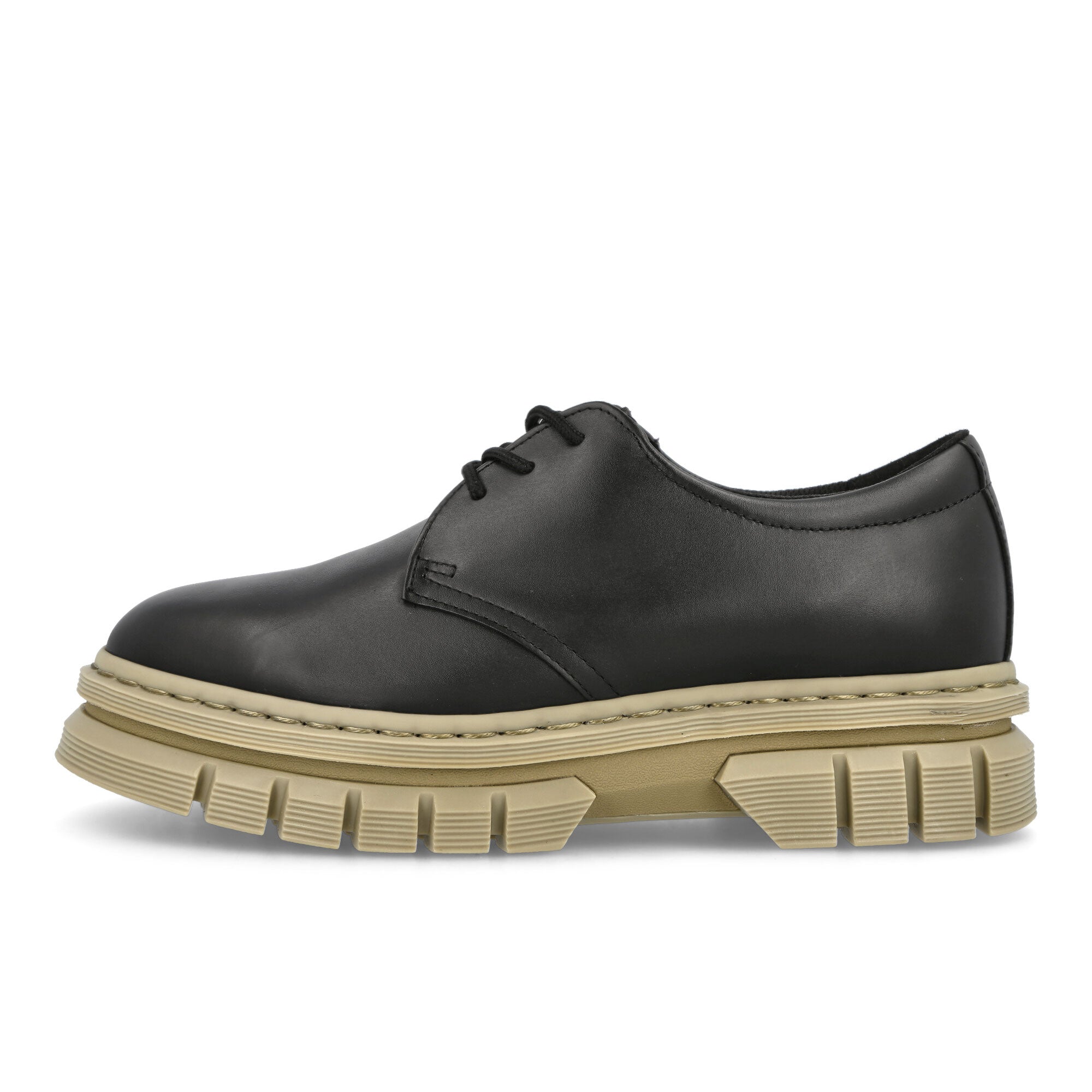 Dr. Martens Rikard 3I Black Polished Lucido Loafers & Lace ups 30772001 | Overkill