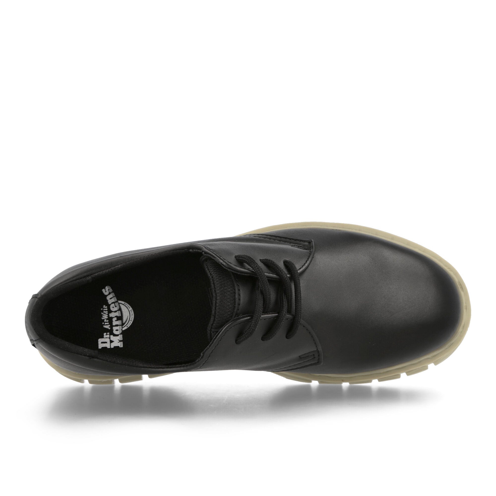 Dr. Martens Rikard 3I Black Polished Lucido Loafers & Lace ups Detailfoto | Overkill