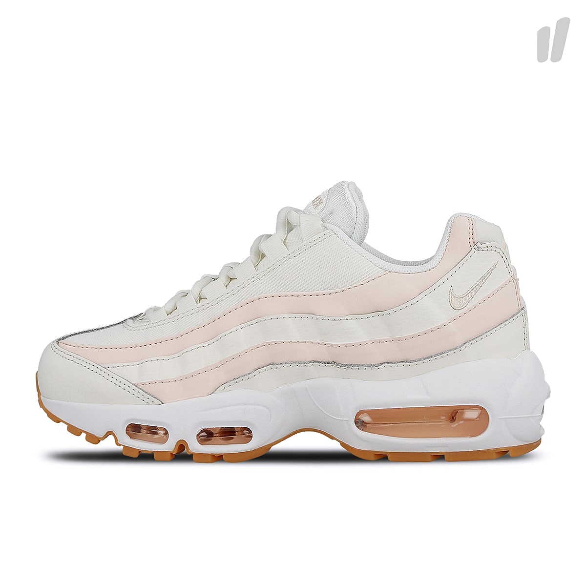 Nike wmns air max 95 Sail / Guava Ice - Gum Light Brown - White Sneakers 307960 111 | Overkill