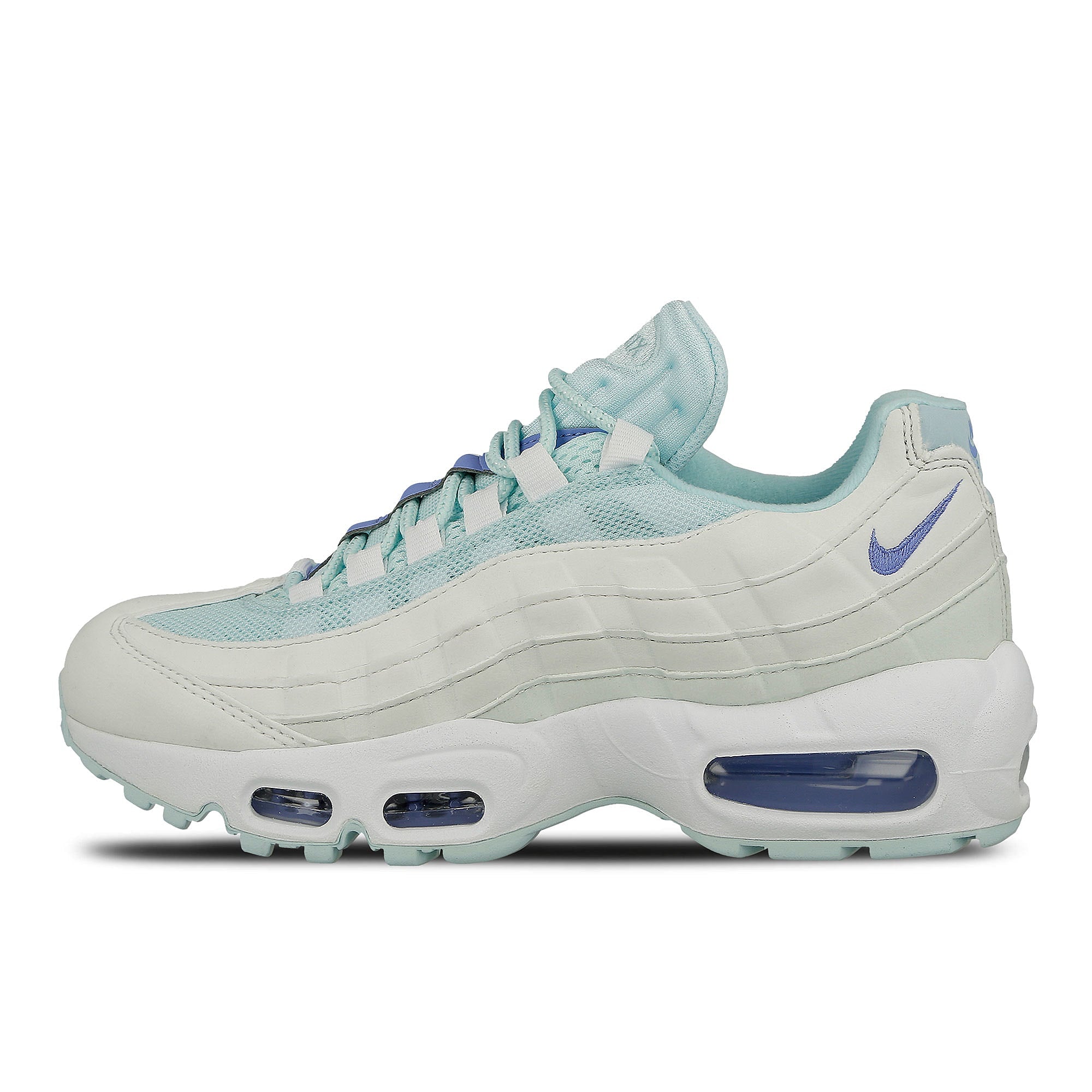 Nike wmns air max 95 Teal Tint-Royal Pulse - White - Summit White Sneakers 307960 306 | Overkill