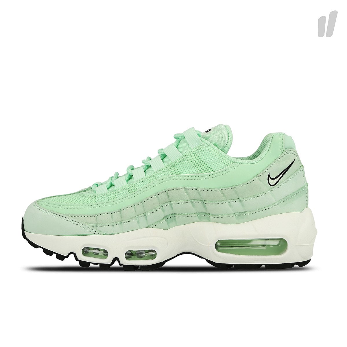 Nike wmns air max 95 Fresh Mint-Fresh Mint - Black Sneakers 307960 301 | Overkill