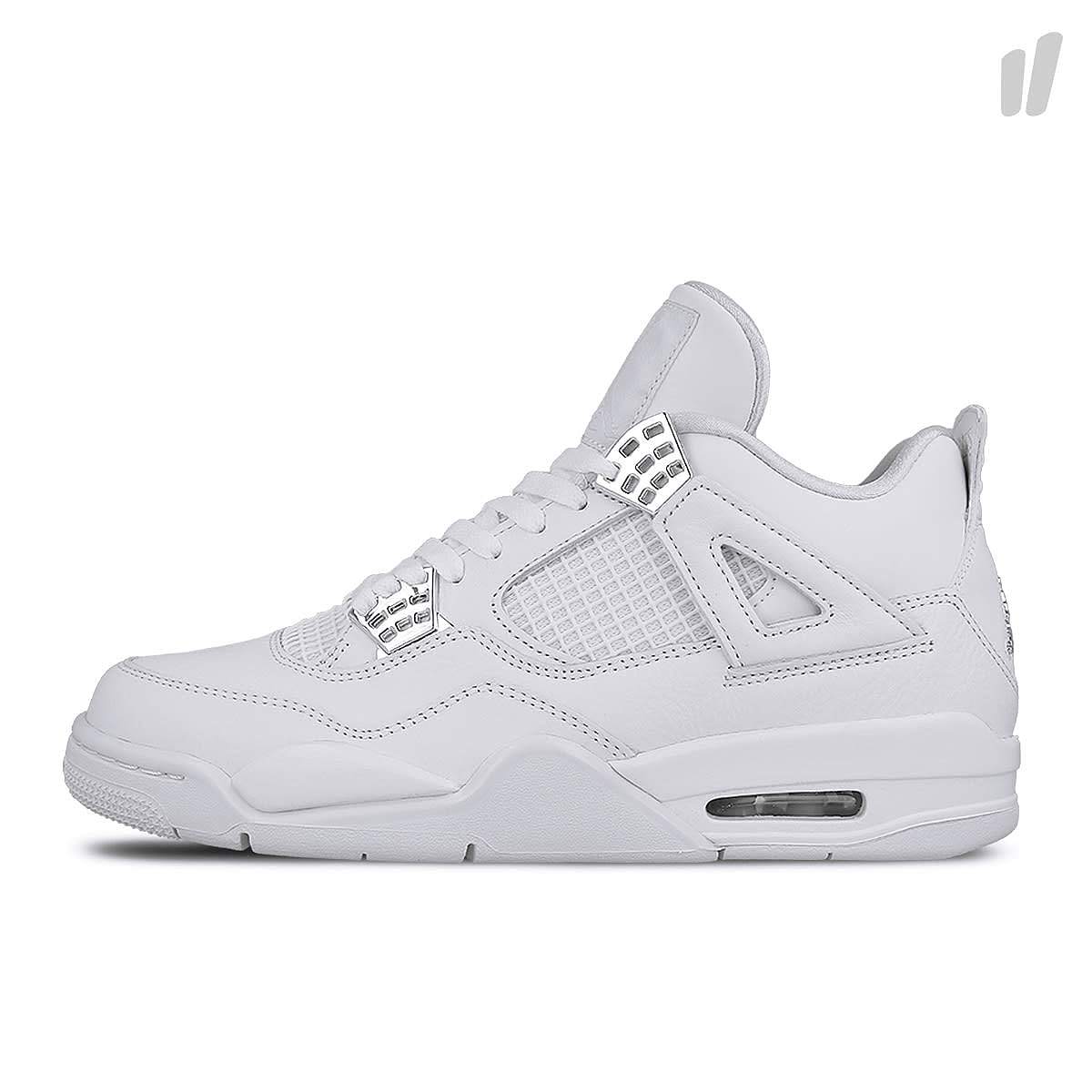 Jordan Air Jordan 4 Retro White / Metallic Silver - Pure Platinum Sneakers 308497 100 | Overkill