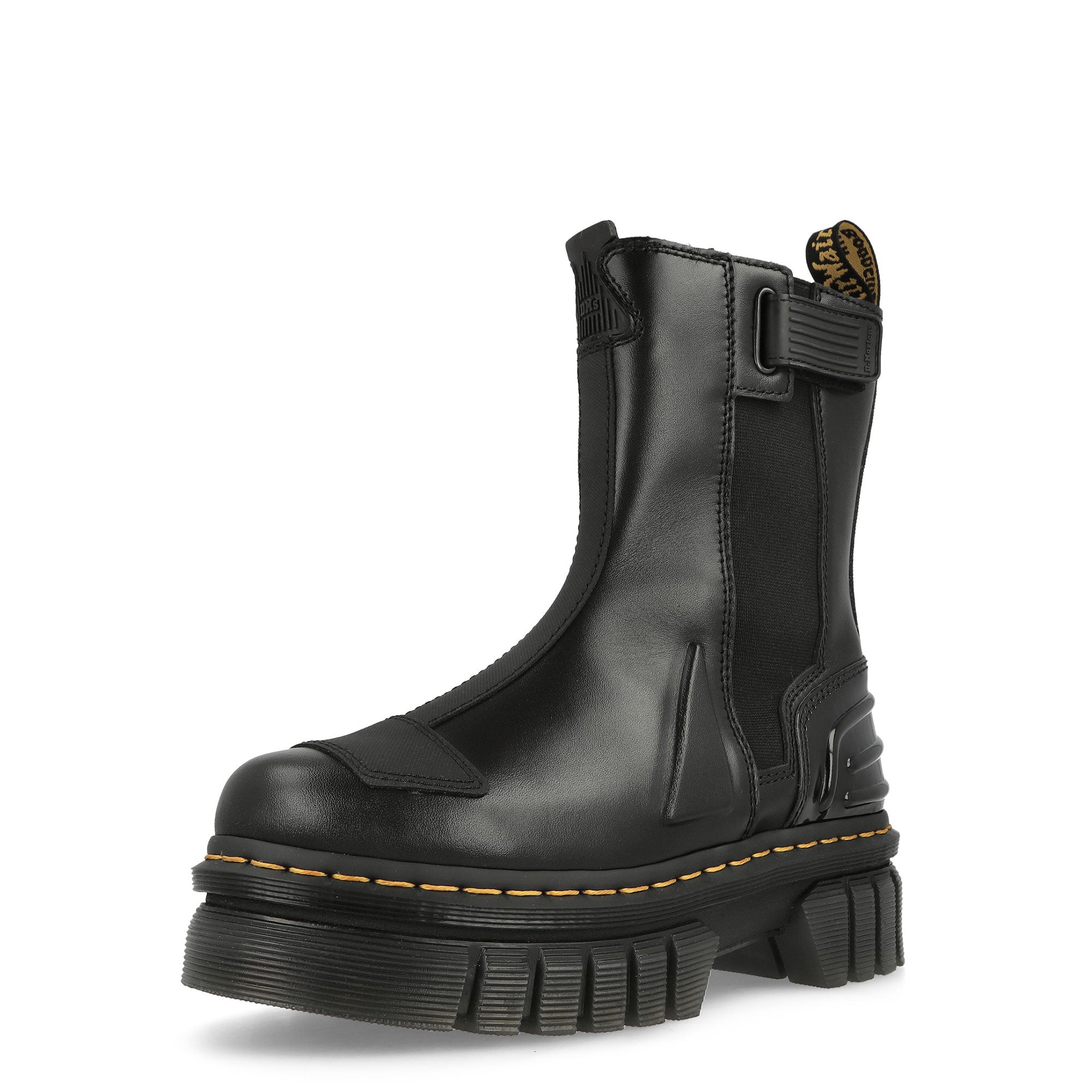 Dr. Martens Audrick 10i Boot Black Boots Close Up | Overkill