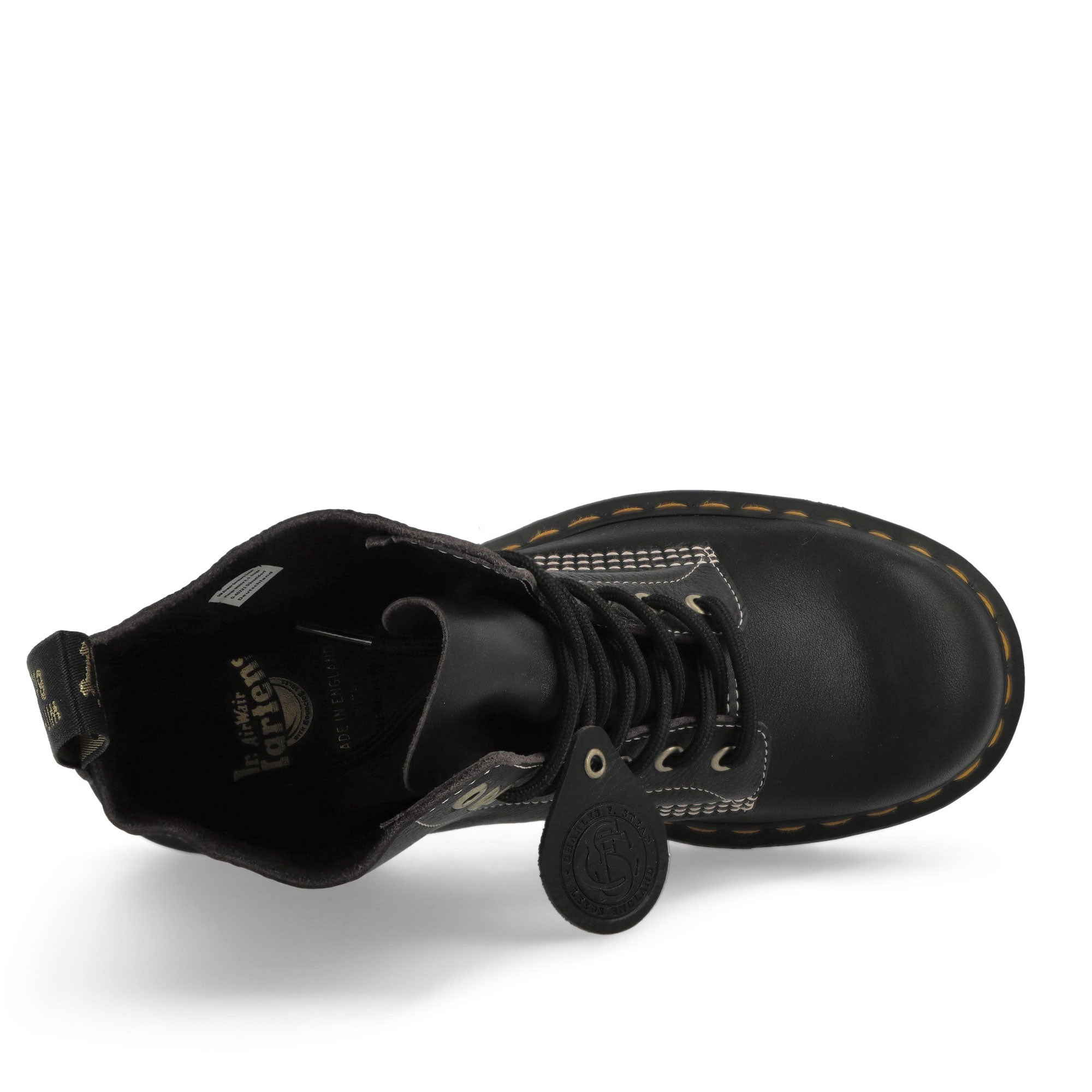 Dr. Martens 1460 Pascal Charcoal Grey Boots Detailfoto | Overkill