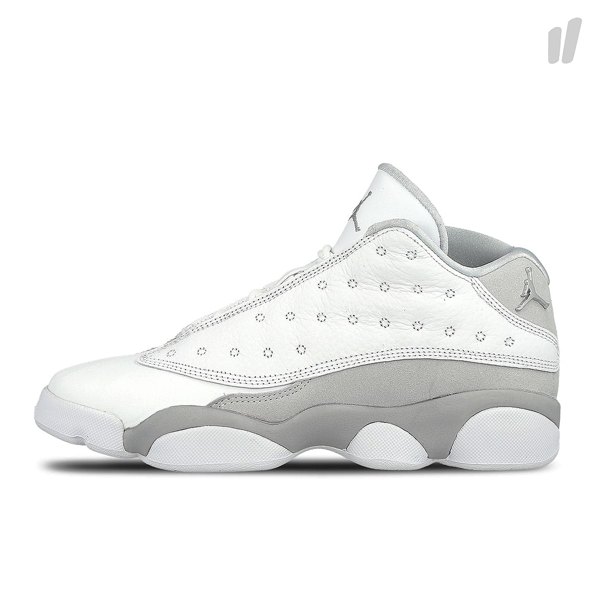 Jordan Air Jordan 13 Retro Low BG White-Metallic Silver Low Top Sneakers 310811 100 | Overkill