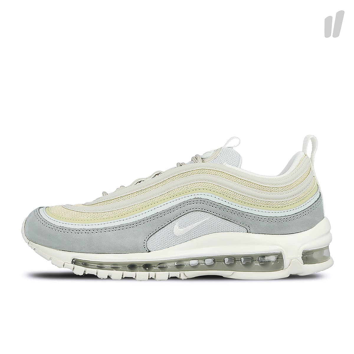 Nike air max 97 premium Light Pumice / Summit White - Summit White Sneakers 312834 004 | Overkill
