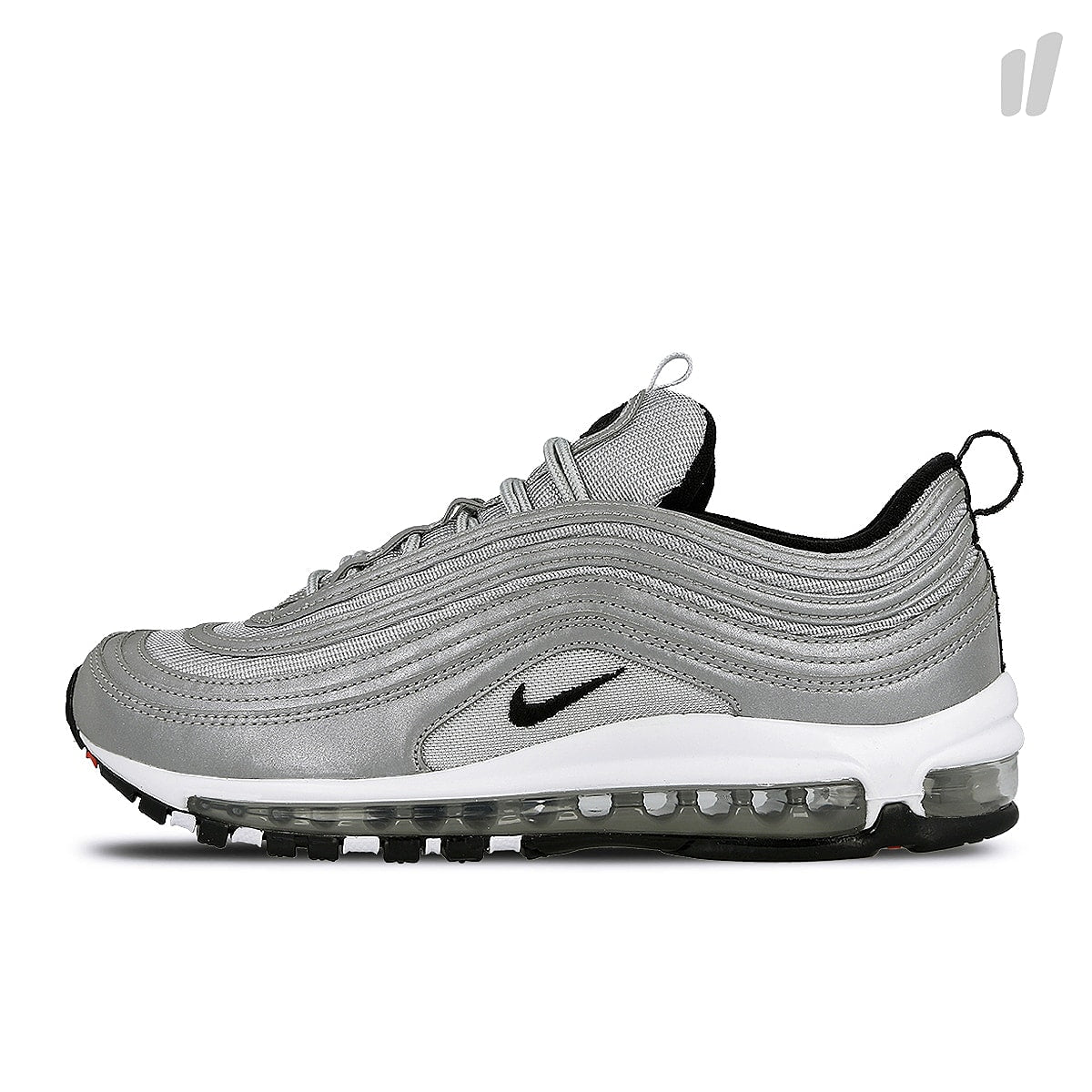 Nike air max 97 premium Reflect Silver / Black - Pure Platinum Sneakers 312834 007 | Overkill