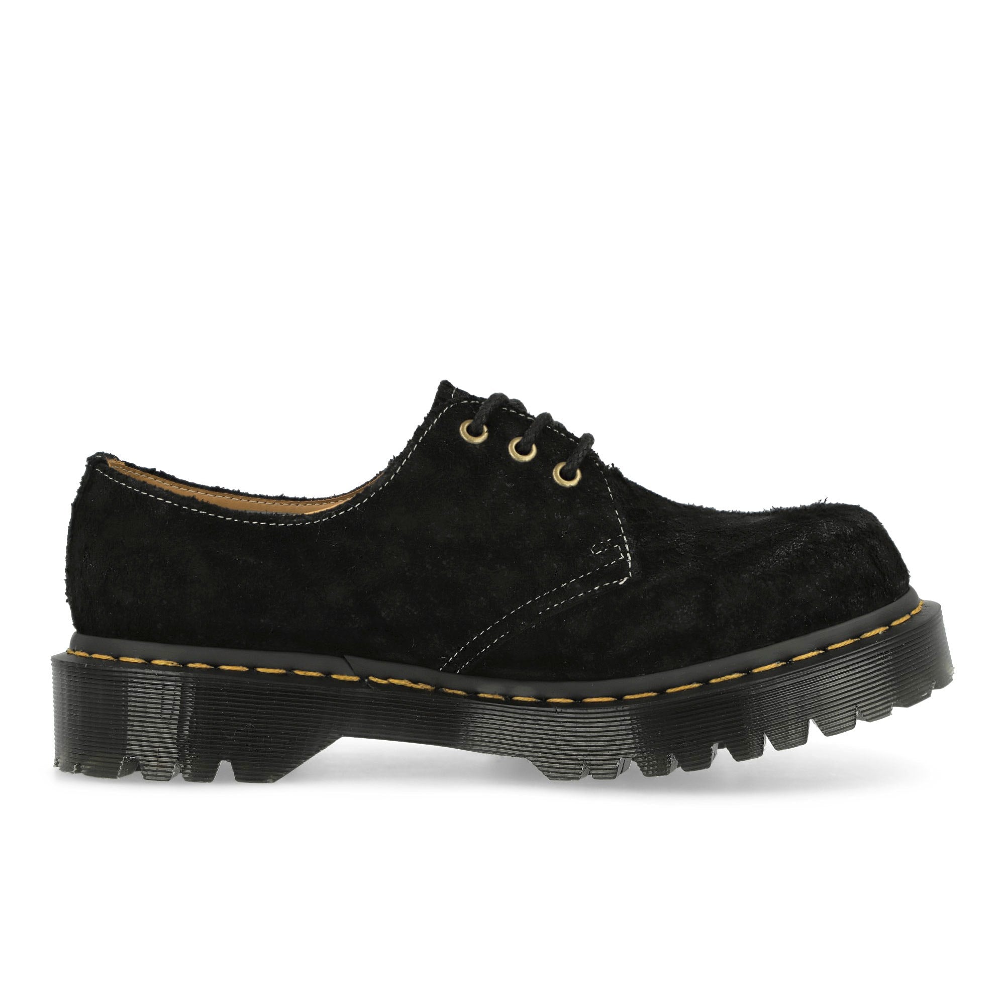 Dr. Martens 1461 Bex Emboss Suede Oxford Shoes Black Loafers & Lace ups Silhouette | Overkill