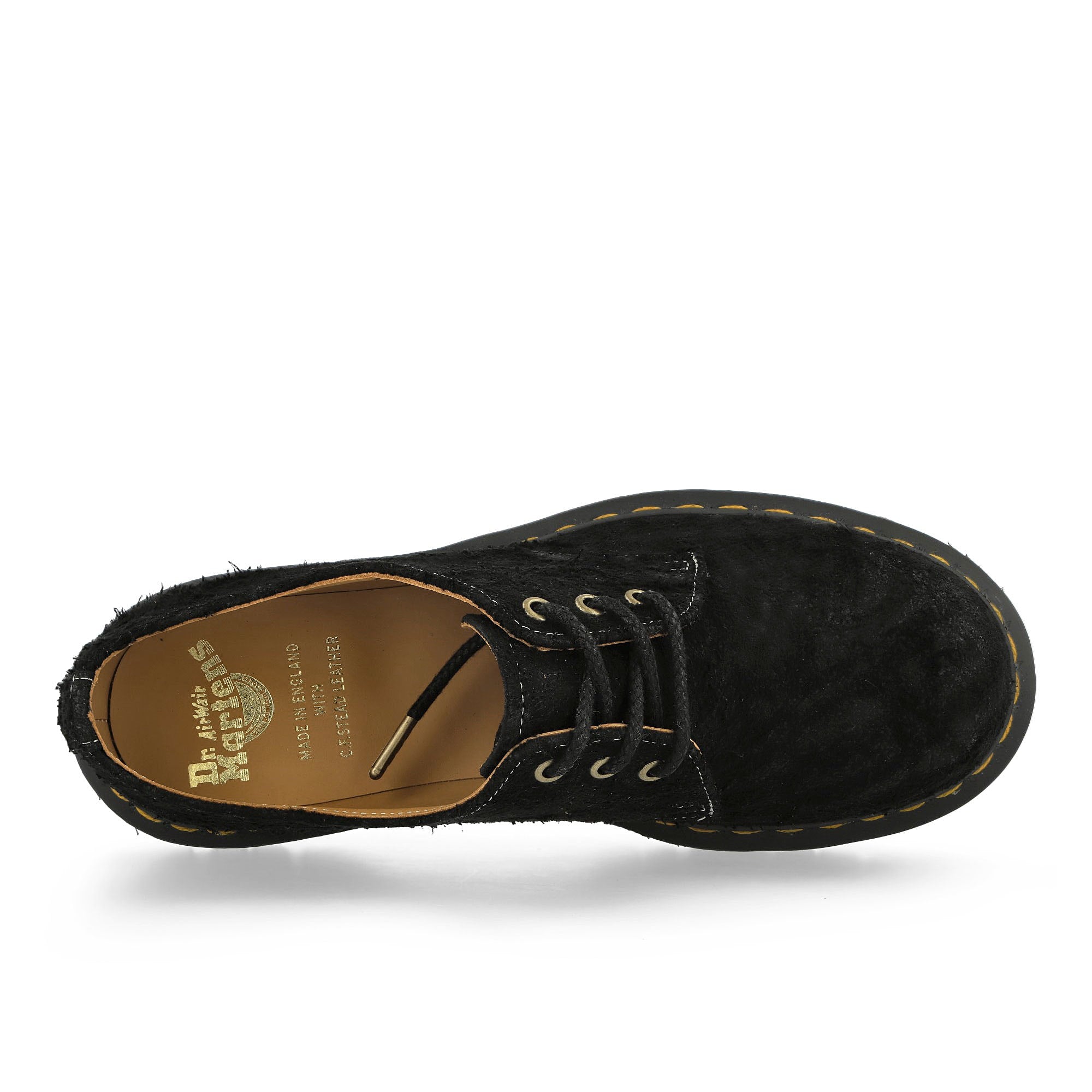 Dr. Martens 1461 Bex Emboss Suede Oxford Shoes Black Loafers & Lace ups Detailfoto | Overkill
