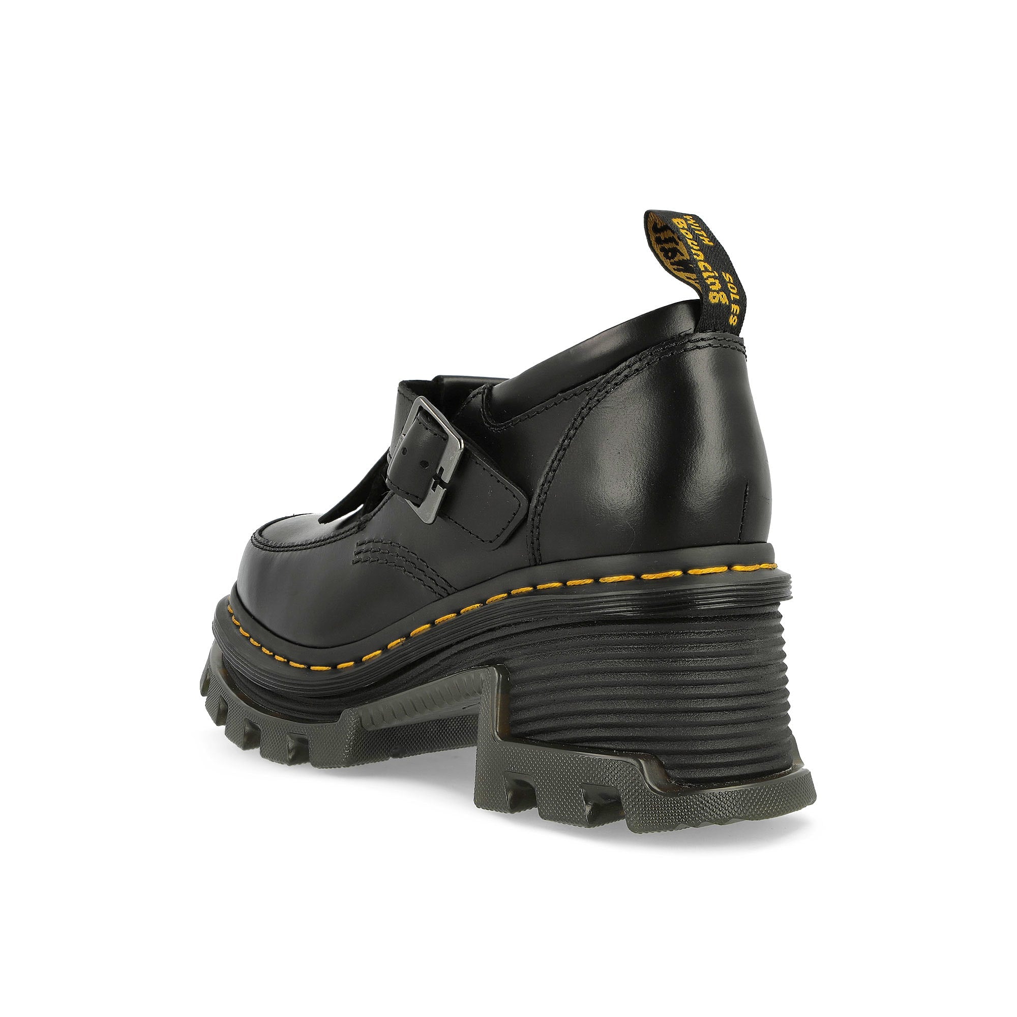 Dr. Martens Corran Mary Jane Heeled Shoes Black Atlas Loafers & Lace ups Material | Overkill