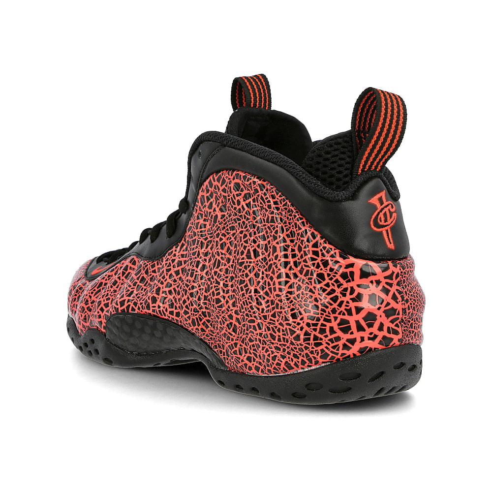 Nike air foamposite one Black-Bright Crimson - Total Crimson High Top Sneakers Material | Overkill