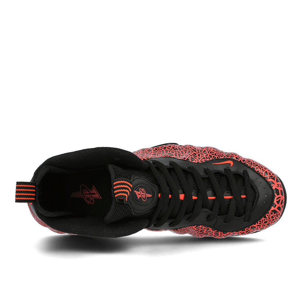 Nike air foamposite one Black-Bright Crimson - Total Crimson High Top Sneakers Detailfoto | Overkill