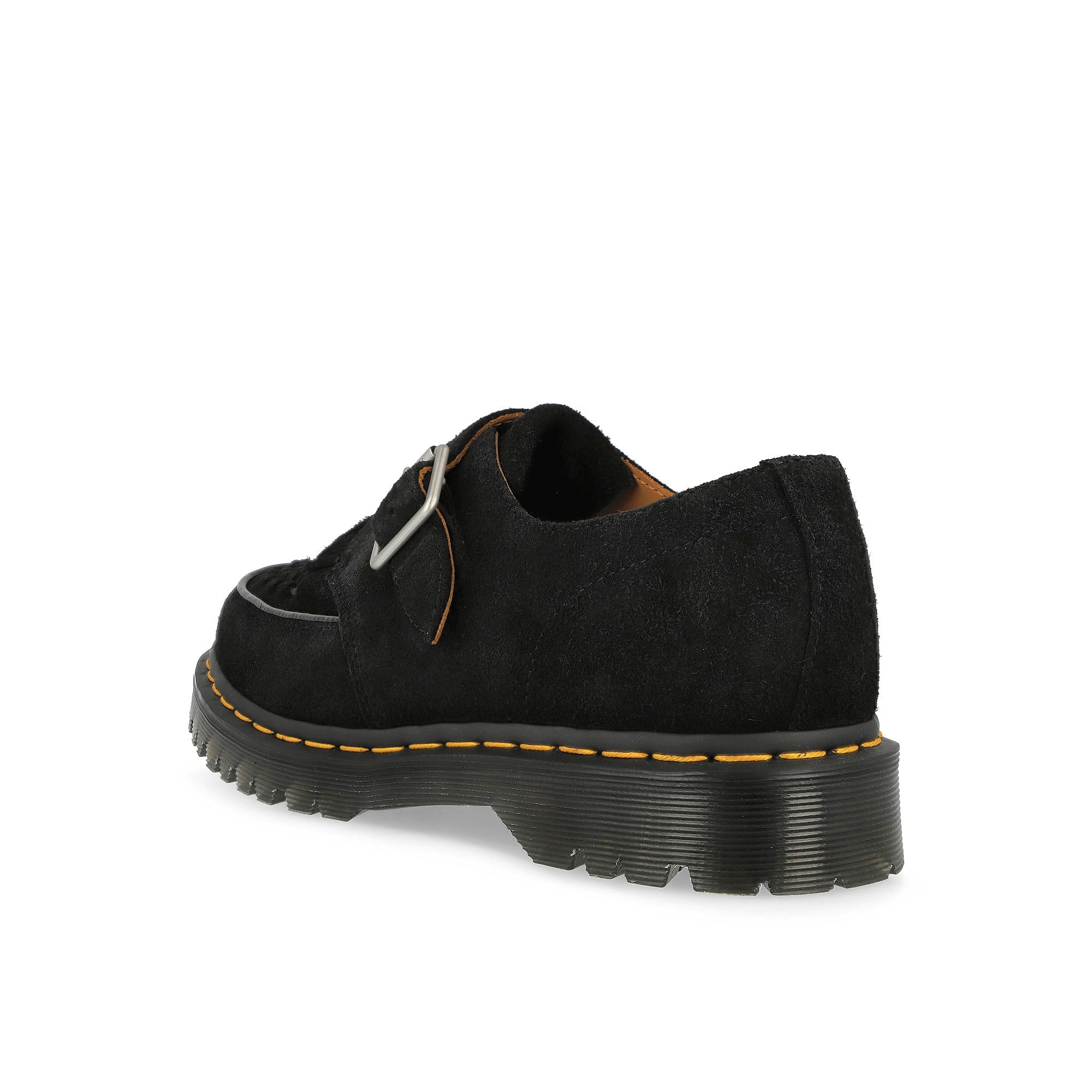Dr. Martens Ramsey Monk KLT Creeper Black Desert Oasis Suede Loafers & Lace ups Material | Overkill