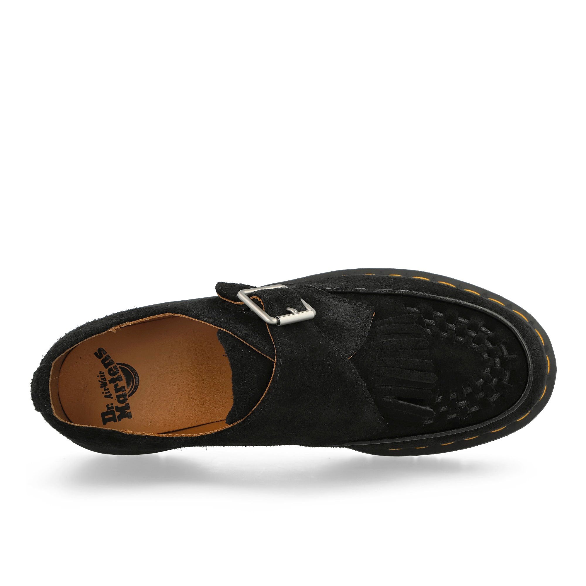 Dr. Martens Ramsey Monk KLT Creeper Black Desert Oasis Suede Loafers & Lace ups Detailfoto | Overkill