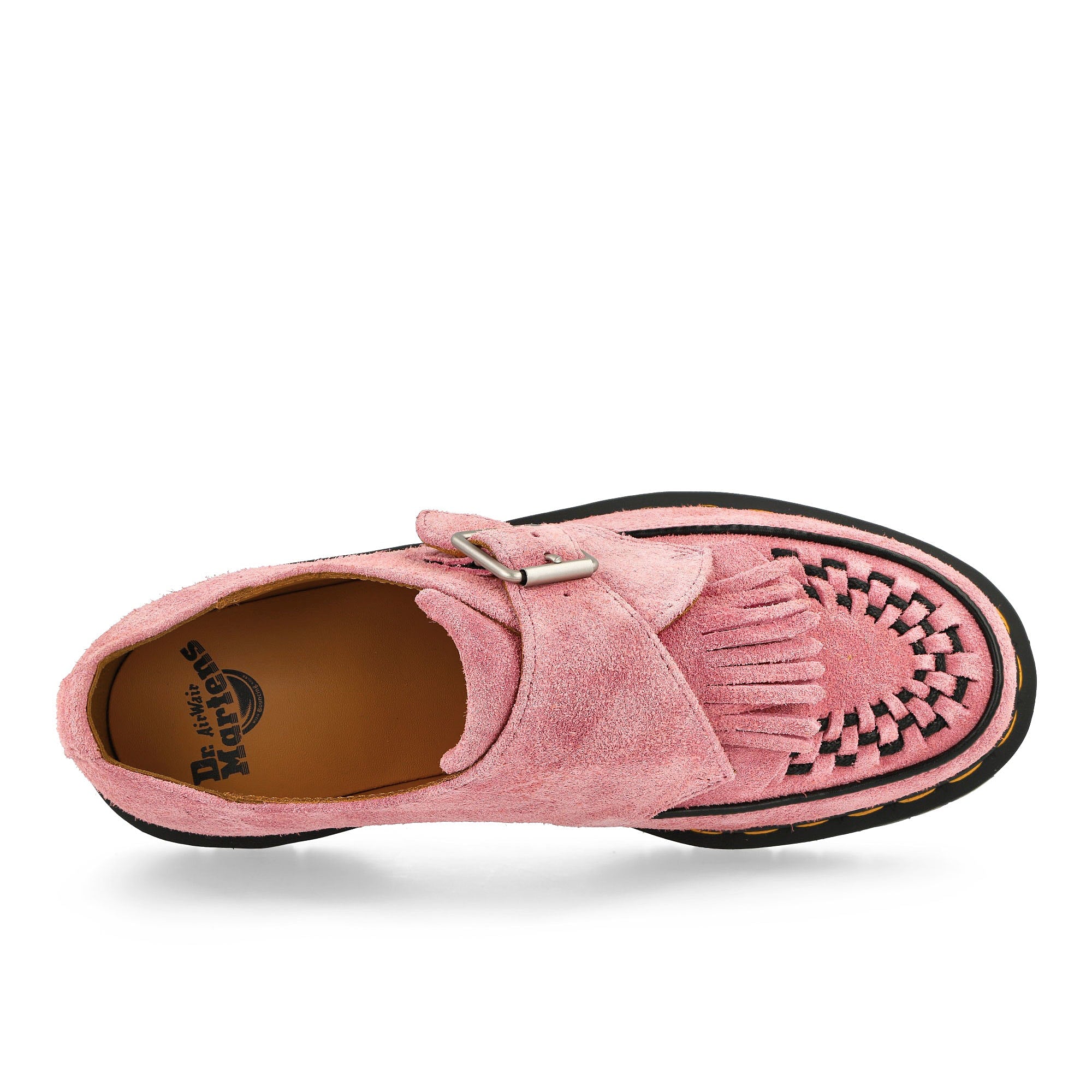 Dr. Martens Ramsey Monk KLT Creeper Fondant Pink Desert Oasis Suede Loafers & Lace ups Detailfoto | Overkill