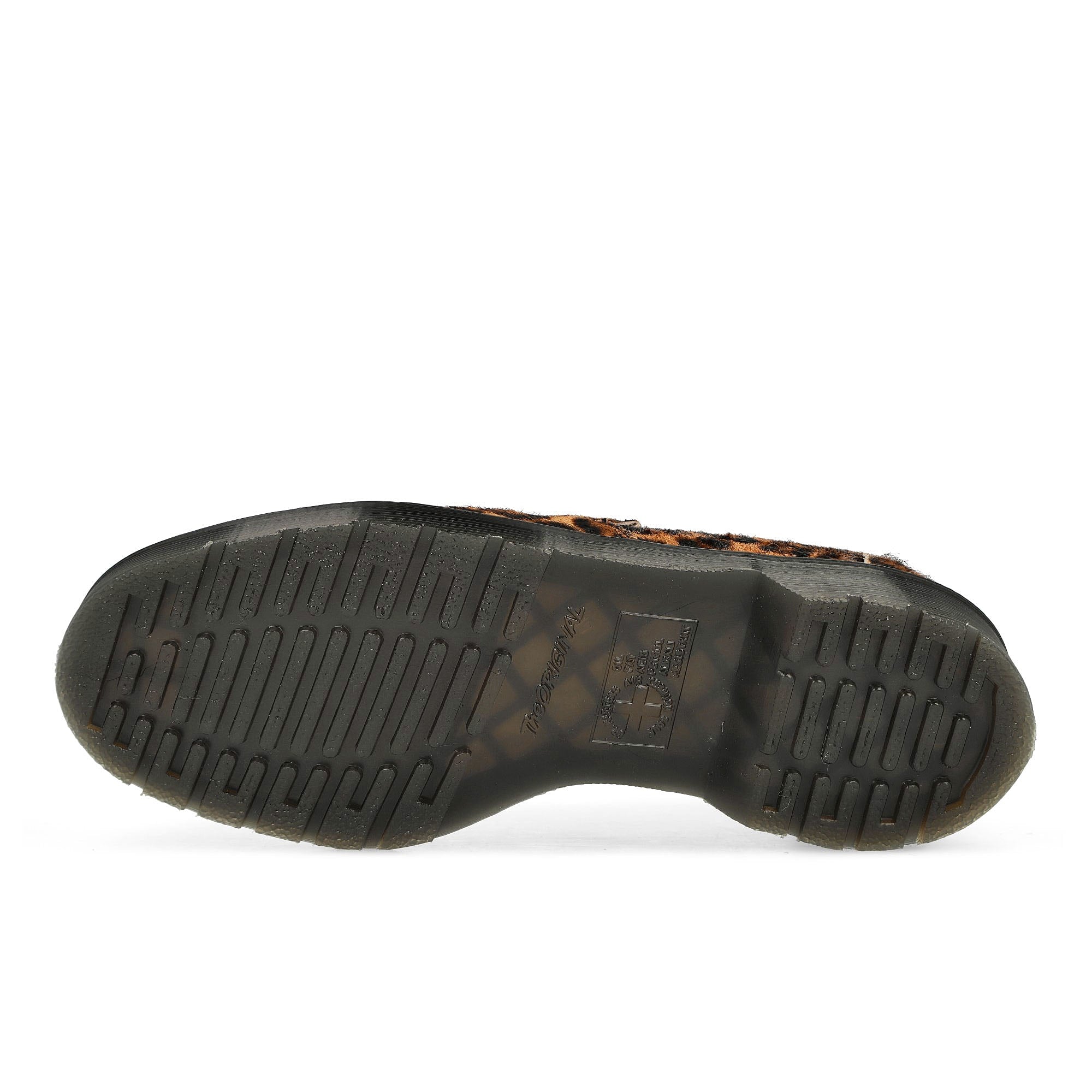 Dr. Martens Adrian Bone Snaffle Loafers Archive Leopard + Black Hair On + Desert Oasis Suede Loafers & Lace ups Detail View 1 | Overkill