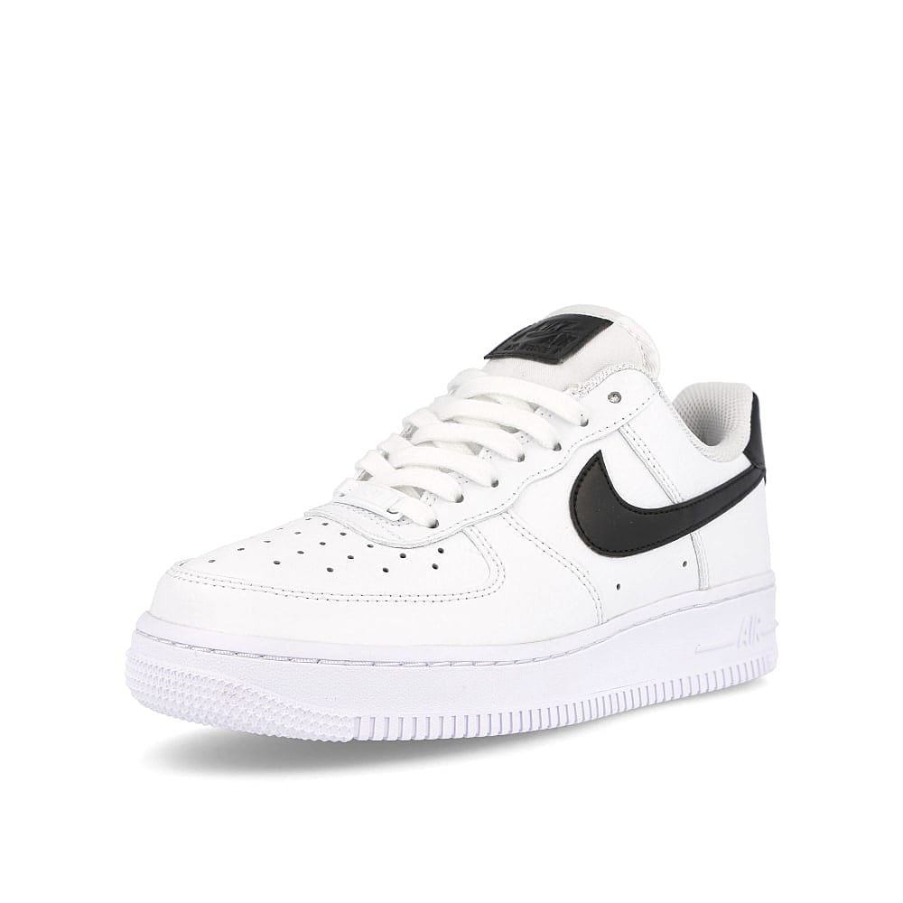 Nike wmns air force 1 07 White / White - Black Sneakers Close Up | Overkill
