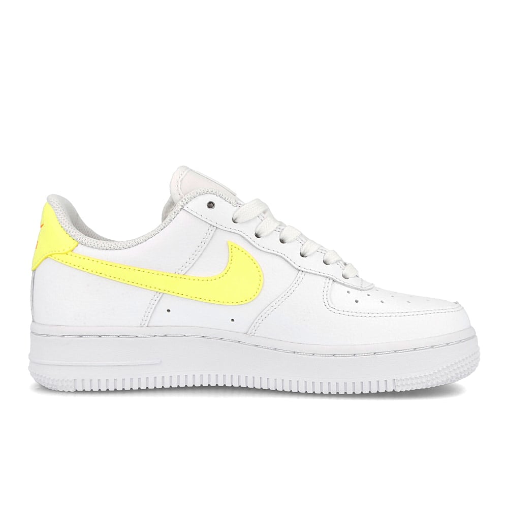 Nike wmns air force 1 07 White / Light Zitron - Bright Mango - White Material | Overkill