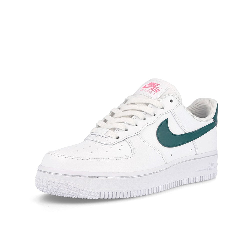 Nike wmns air force 1 07 White / Dark Teal Green - Sunset Pulse - White Detailfoto | Overkill