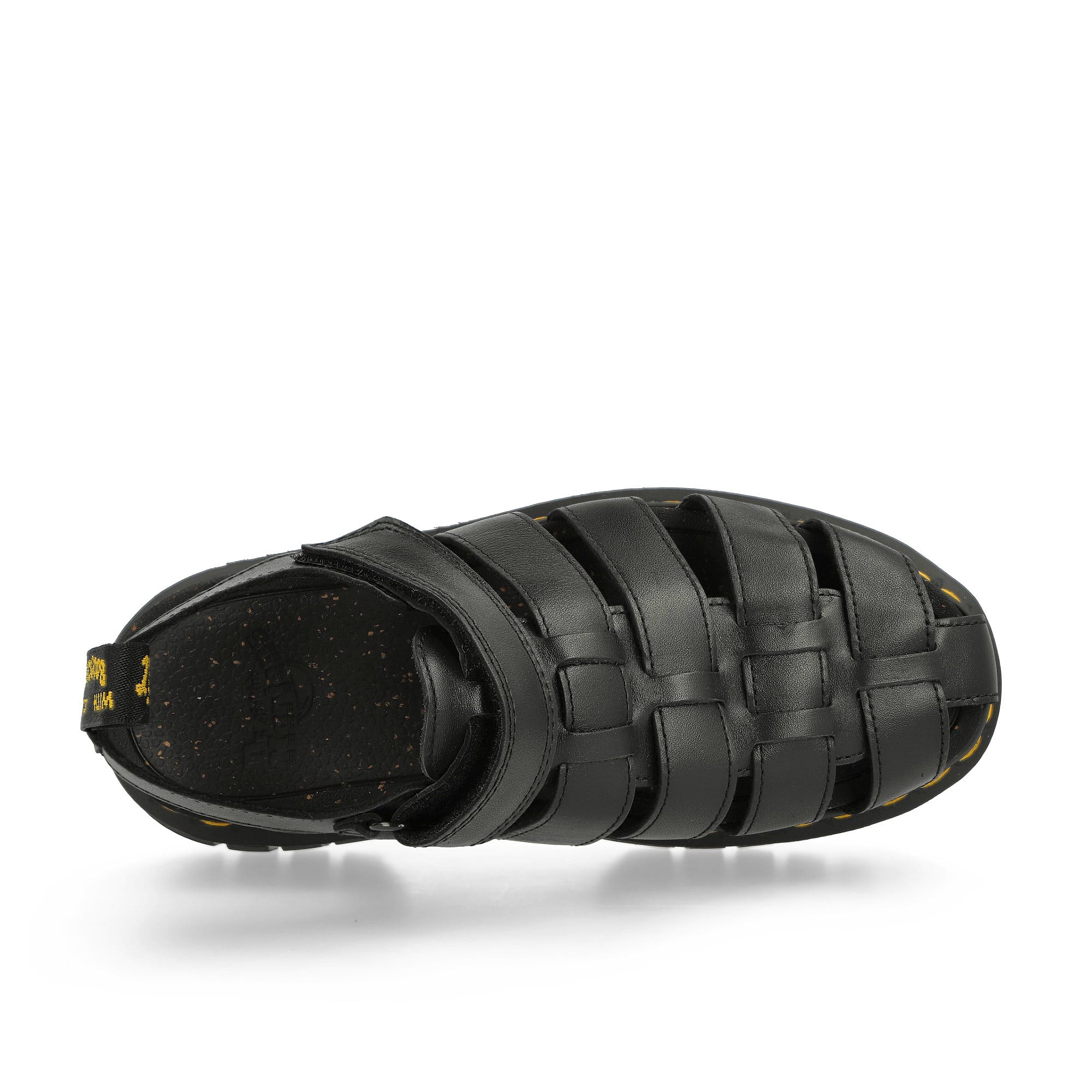 Dr. Martens Ricki Fisherman Sandals Black Nappa Lux Slides, Sandals & Slippers Detailfoto | Overkill