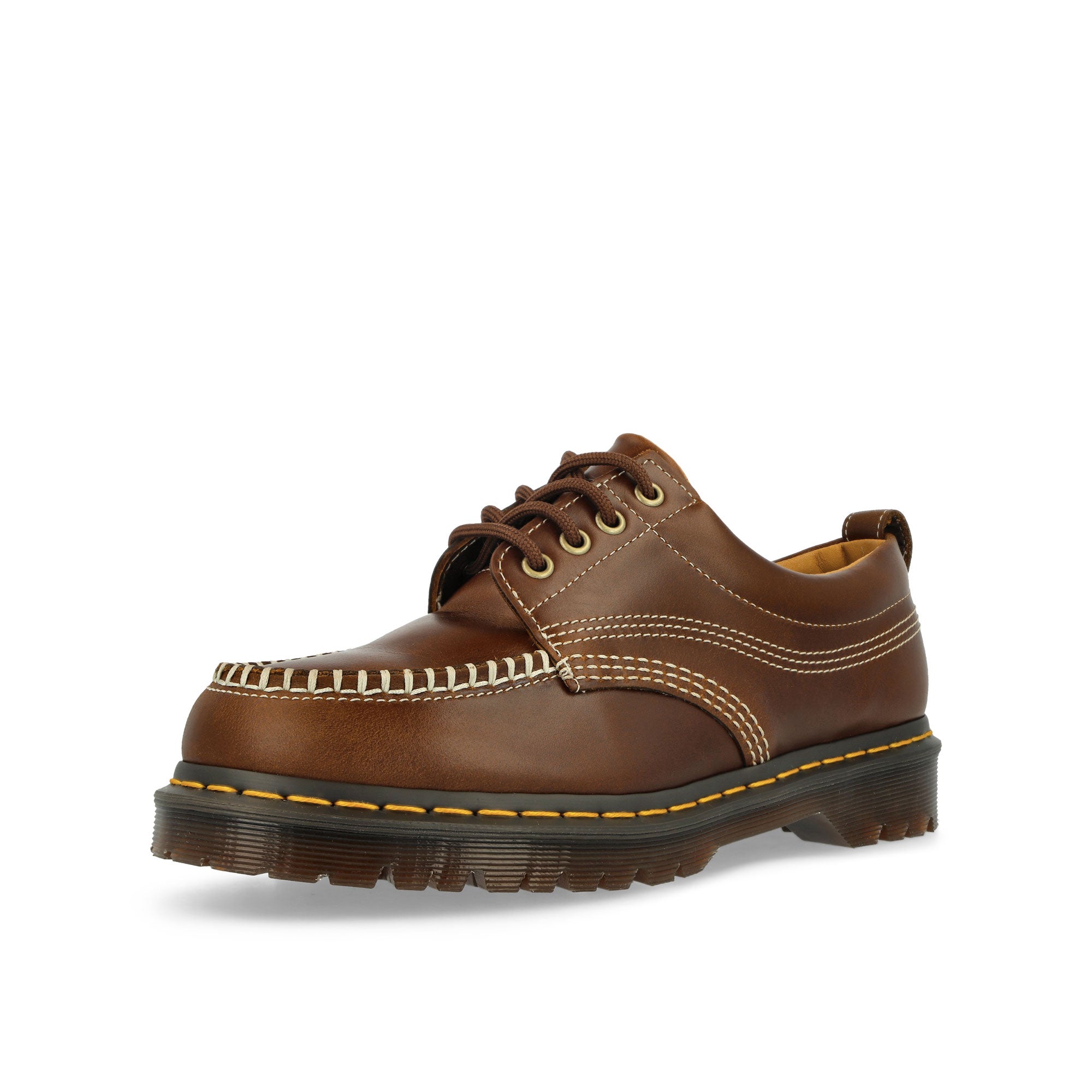 Dr. Martens Lowell Butterscotch Low Top Sneakers 31817243 Close-up | Overkill